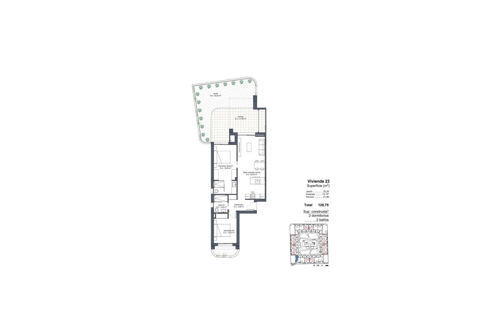 Nouvelle construction - Bungalow -
Ciudad Quesada - Lo Marabú