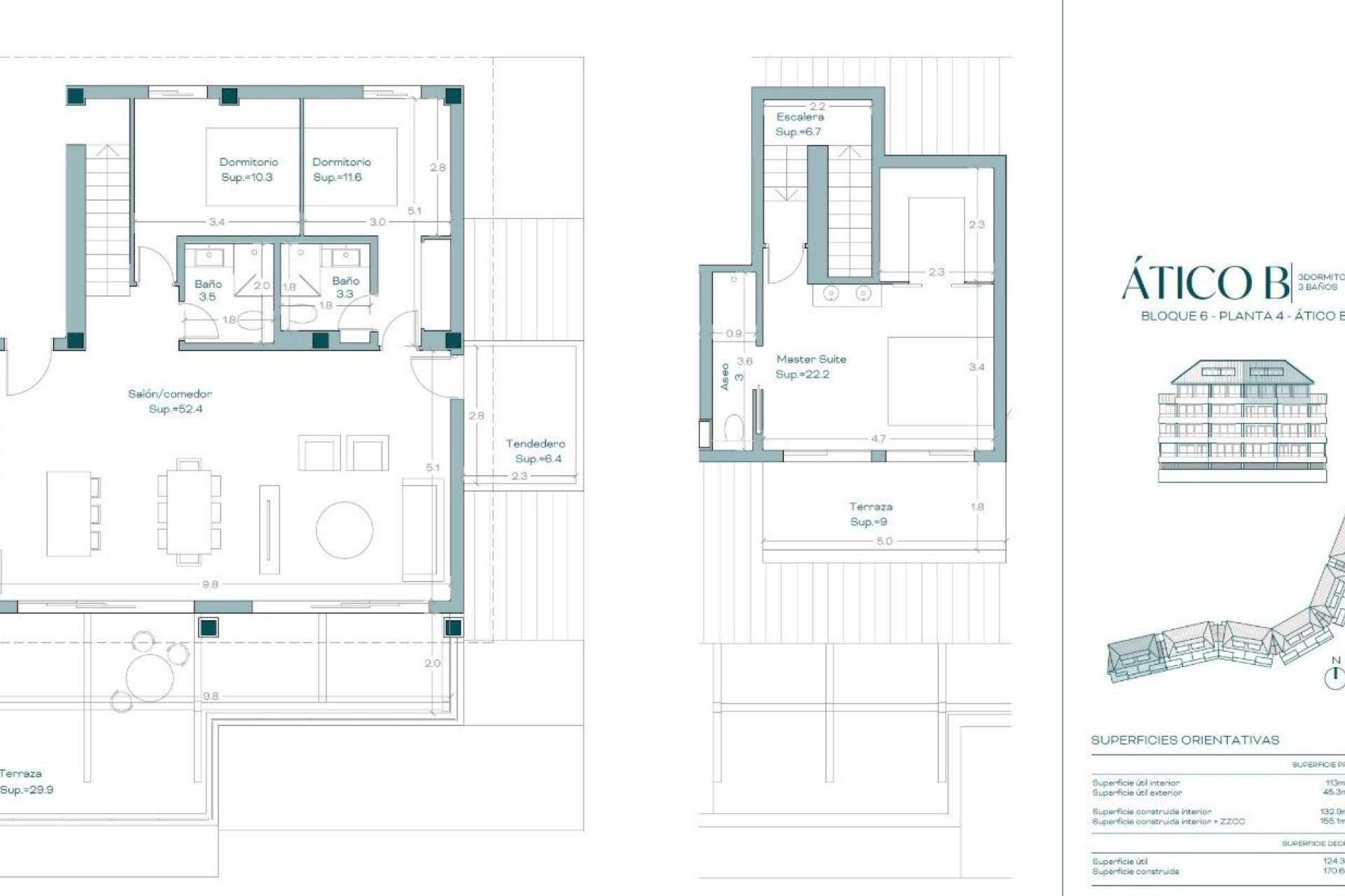 Nouvelle construction - Duplex Penthouse -
Benalmádena - Golf Torrequebrada