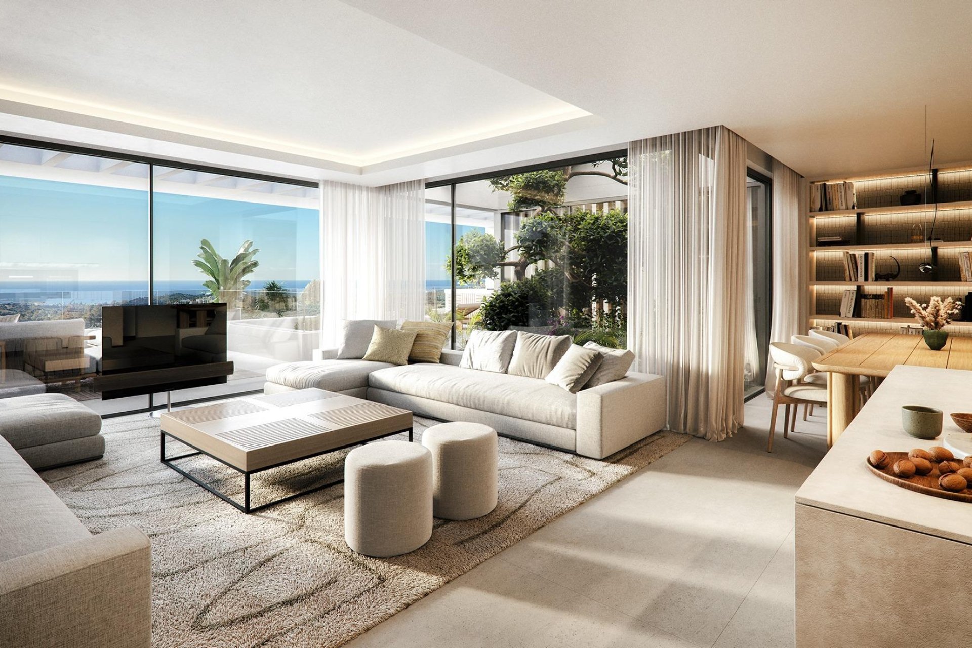 Nouvelle construction - Ground floor apartment -
Casares - Alcazaba Lagoon