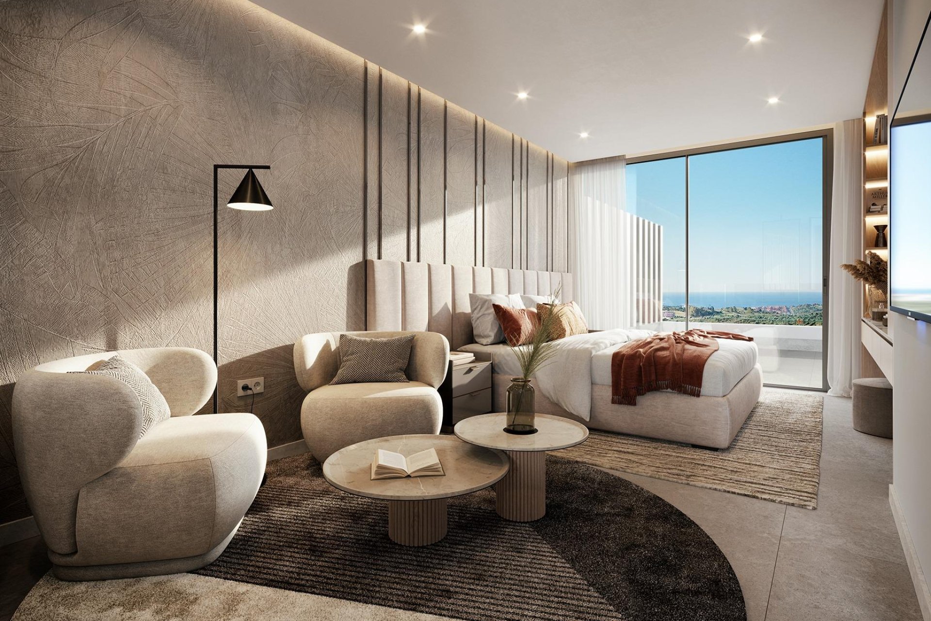 Nouvelle construction - Ground floor apartment -
Casares - Alcazaba Lagoon