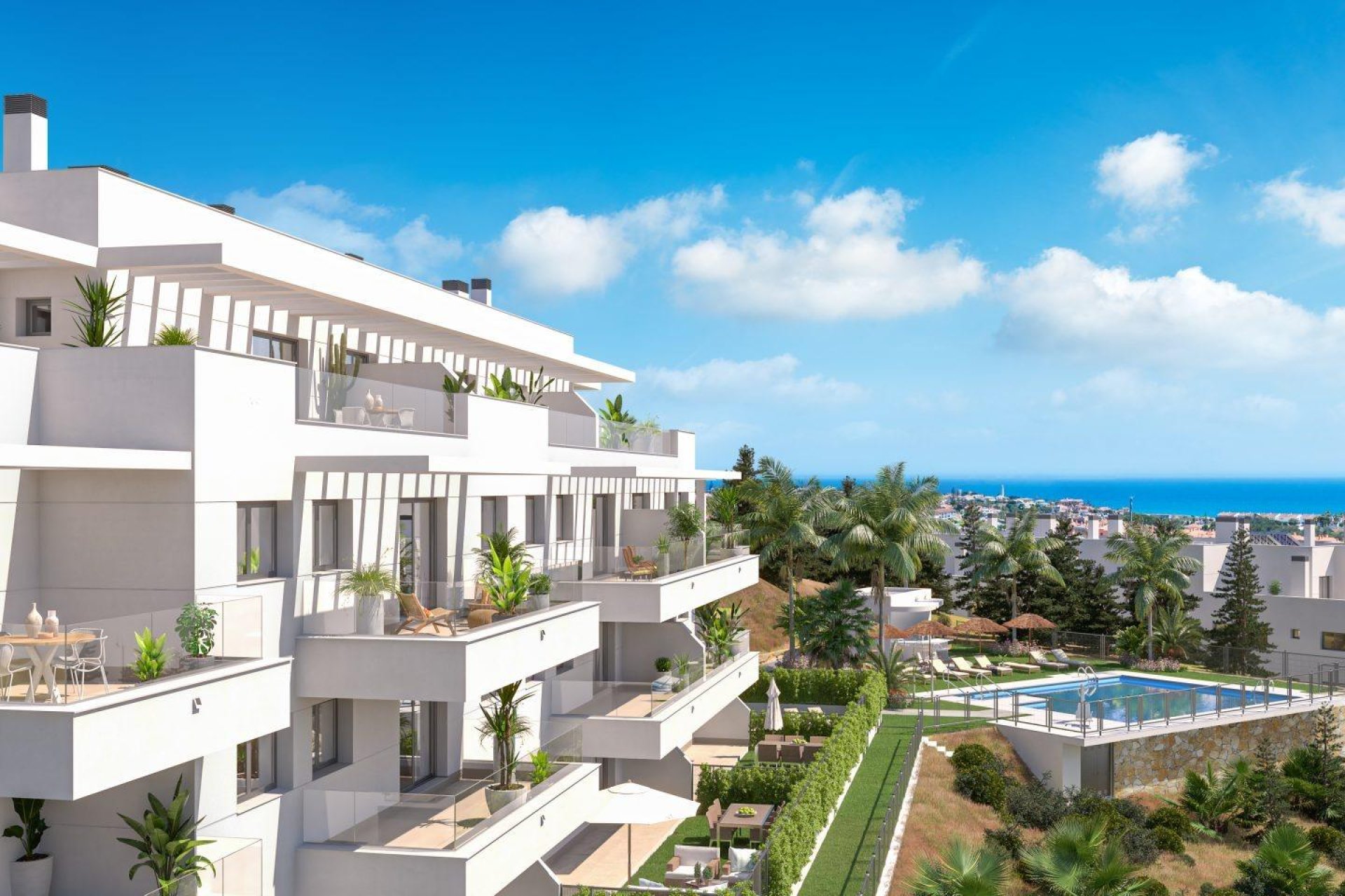 Nouvelle construction - Ground floor apartment -
Mijas - El Chaparral