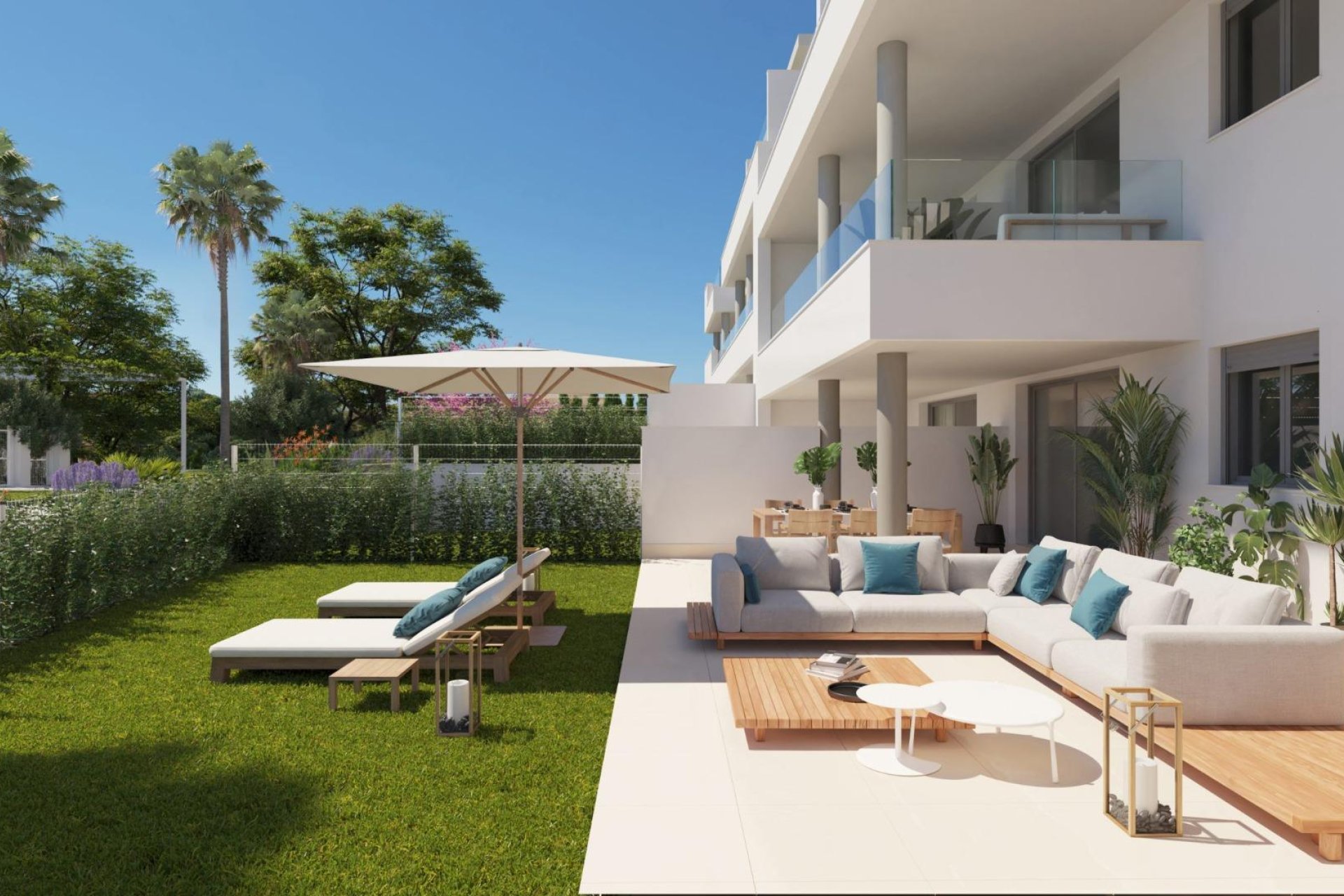 Nouvelle construction - Ground floor apartment -
Mijas - Playa Marina