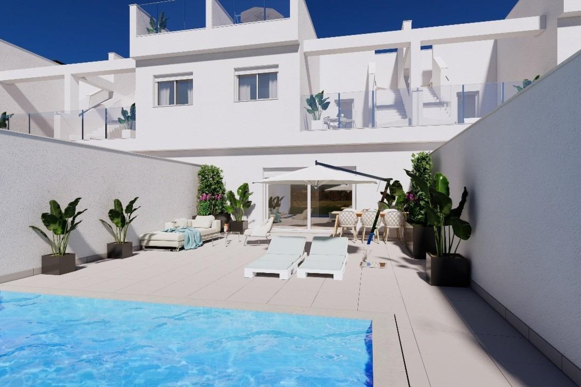 Nouvelle construction - Maison de ville -
Los Alcazares - Serena Golf