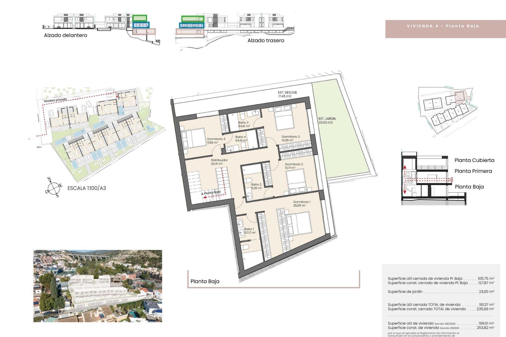Nouvelle construction - Maison de ville -
Málaga - Pedregalejo