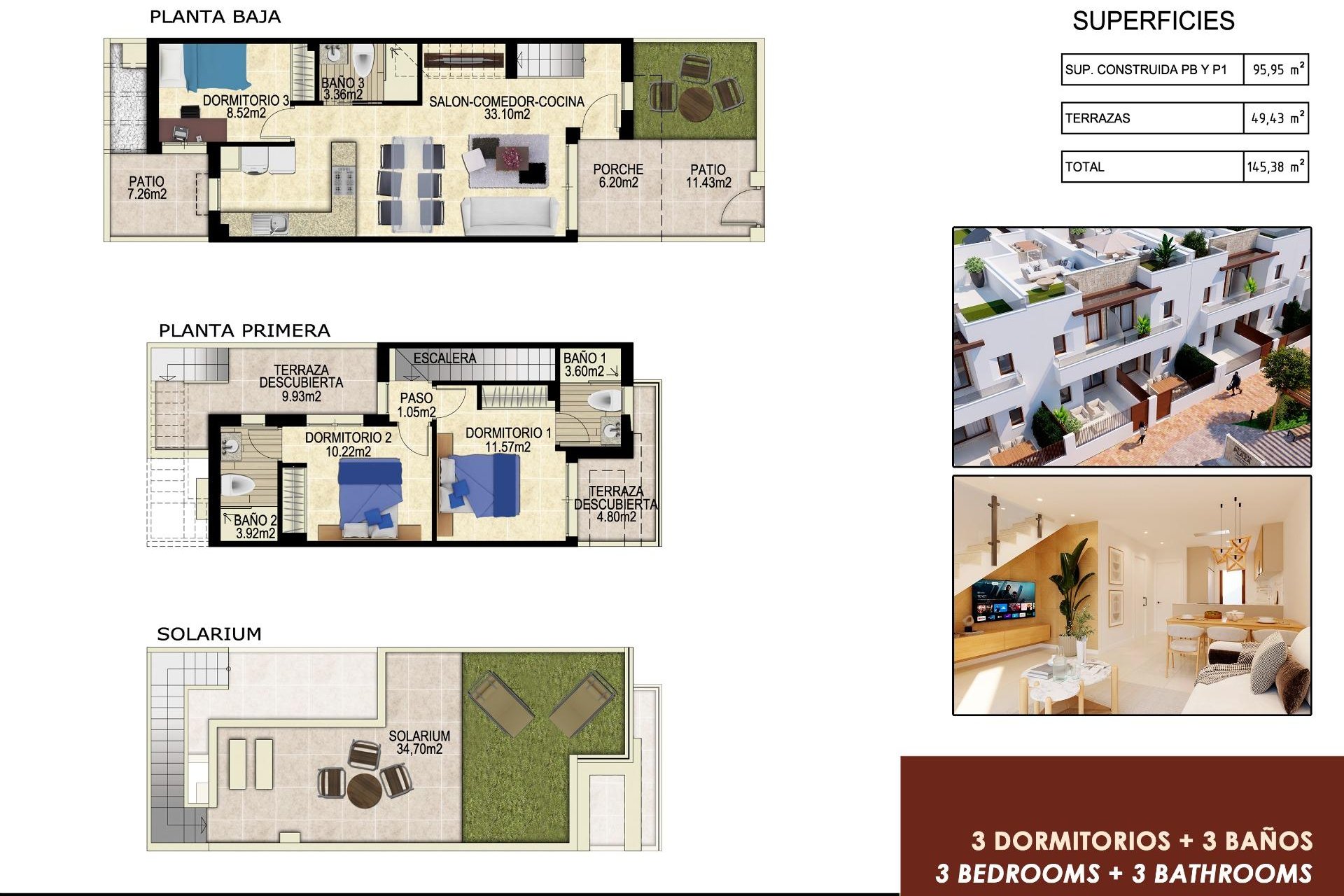 Nouvelle construction - Maison de ville -
Orihuela - Vistabella Golf