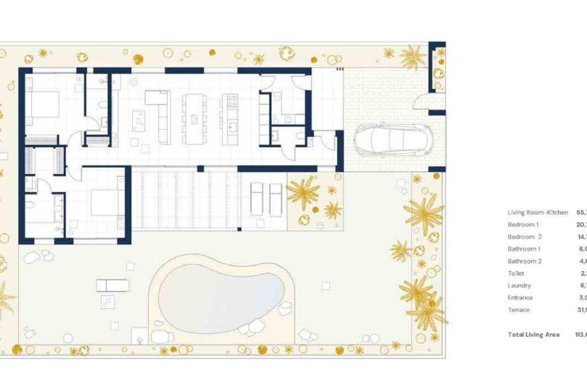 Nouvelle construction - Villa -
Baños y Mendigo - Altaona Golf