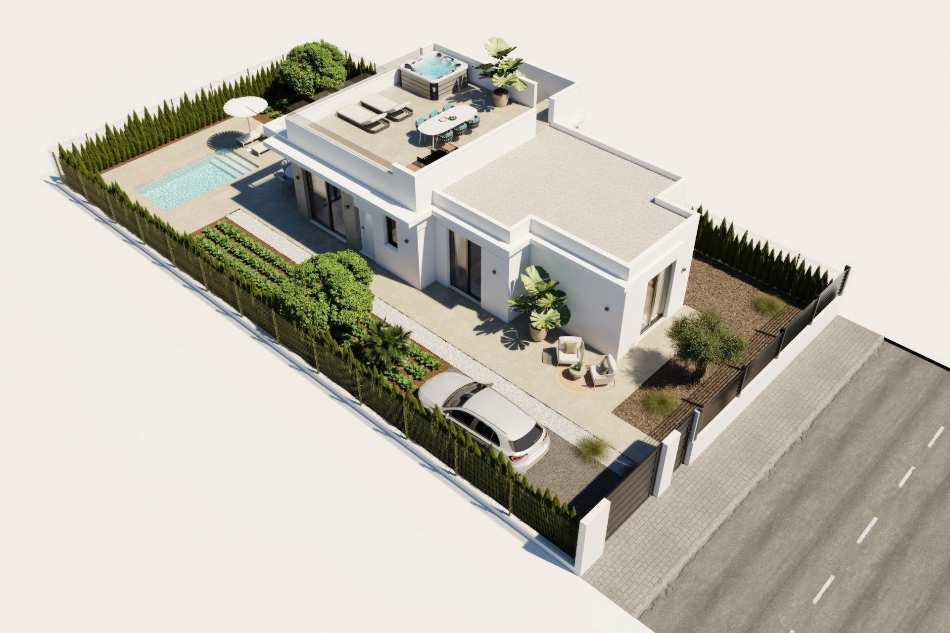 Nouvelle construction - Villa -
Fuente Álamo - Hacienda Del Álamo Golf