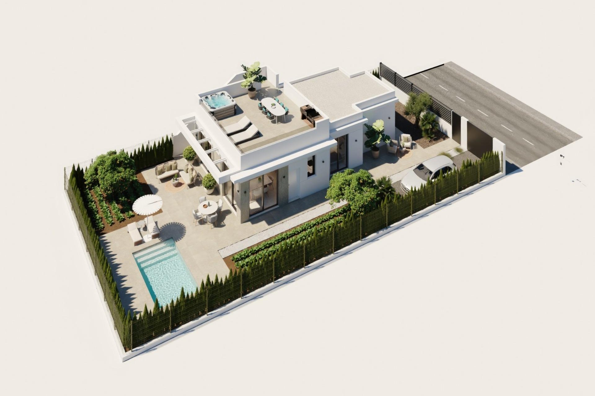 Nouvelle construction - Villa -
Fuente Álamo - Hacienda Del Álamo Golf