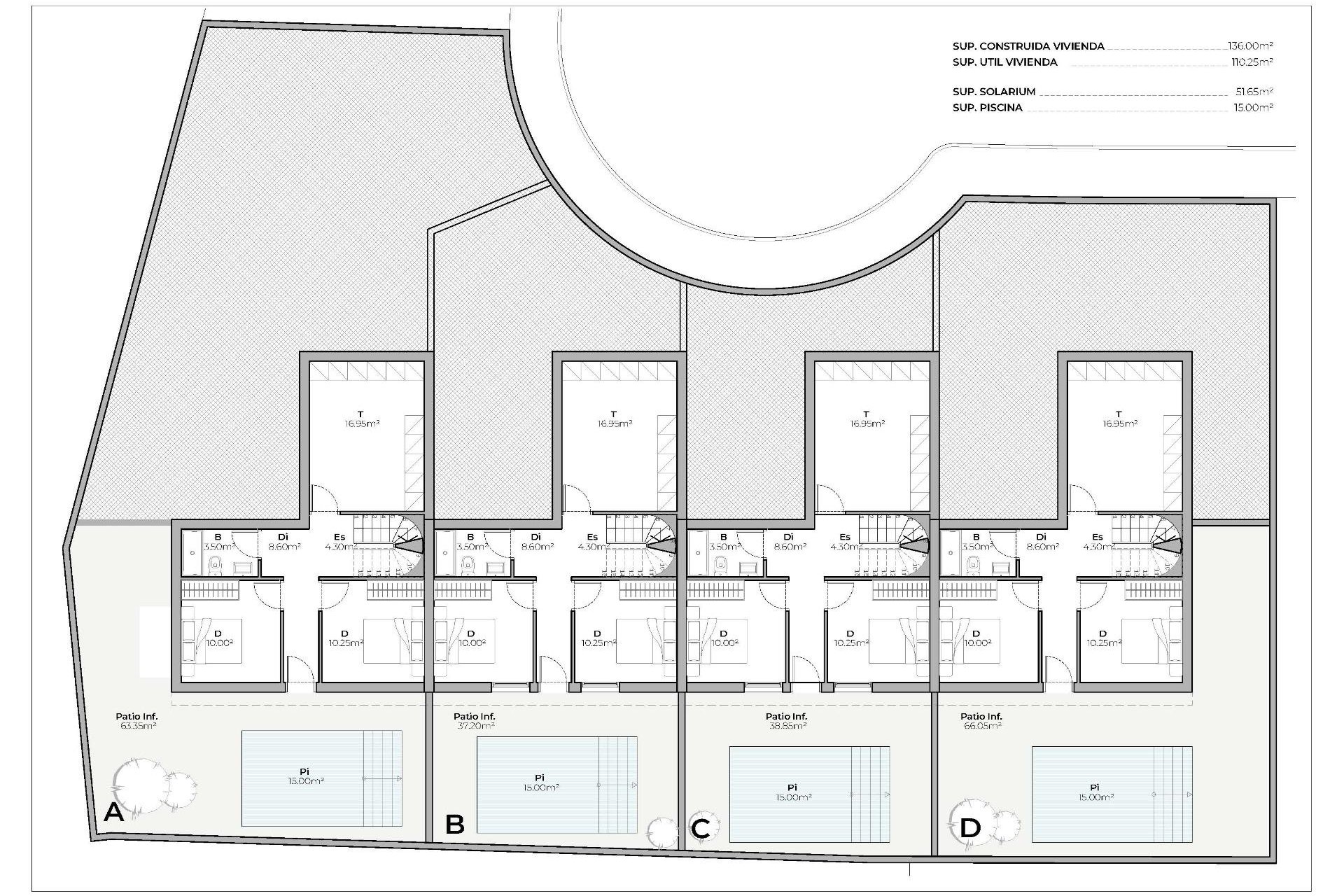 Nouvelle construction - Villa -
Mazarron - Country Club