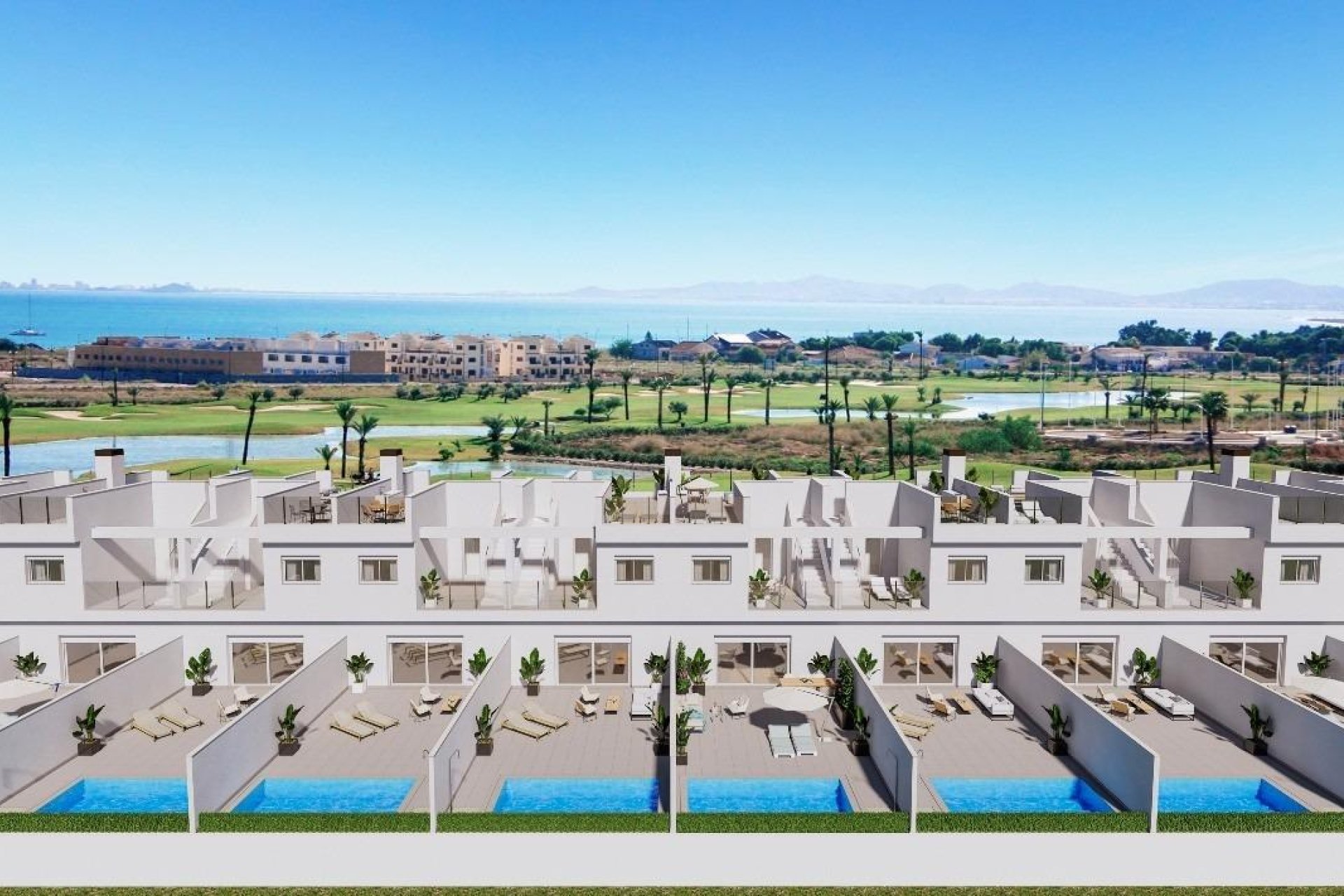 Obra nueva - Adosado -
Los Alcazares - Serena Golf