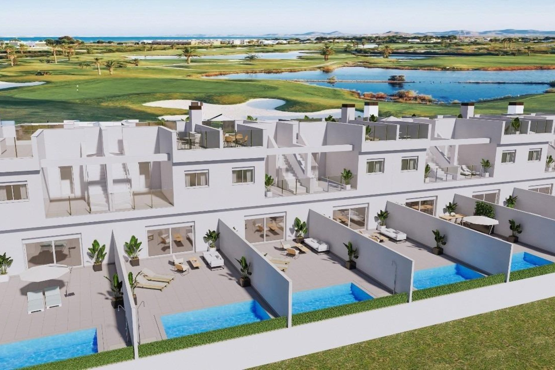 Obra nueva - Adosado -
Los Alcazares - Serena Golf