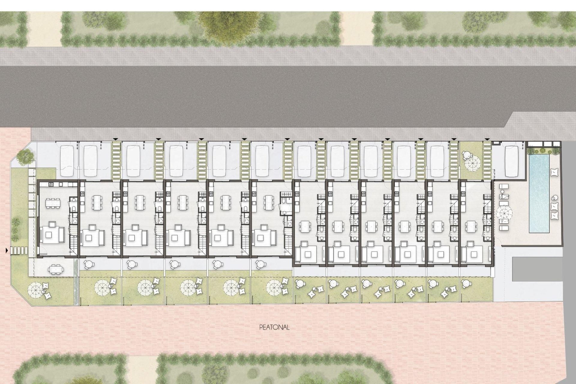 Obra nueva - Adosado -
Pilar de la Horadada - pueblo
