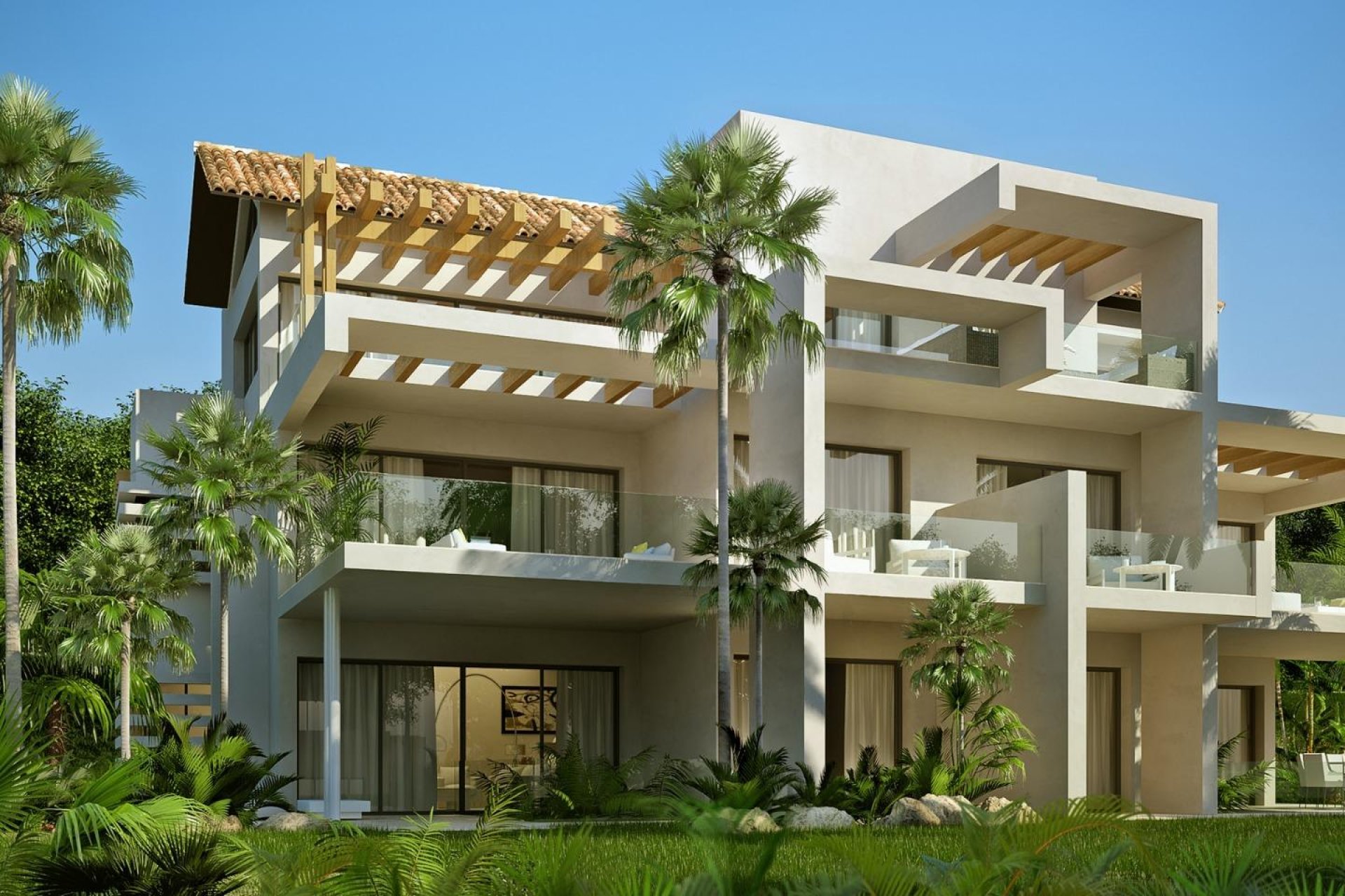 Obra nueva - Apartamento -
Benahavís - Parque Botanico