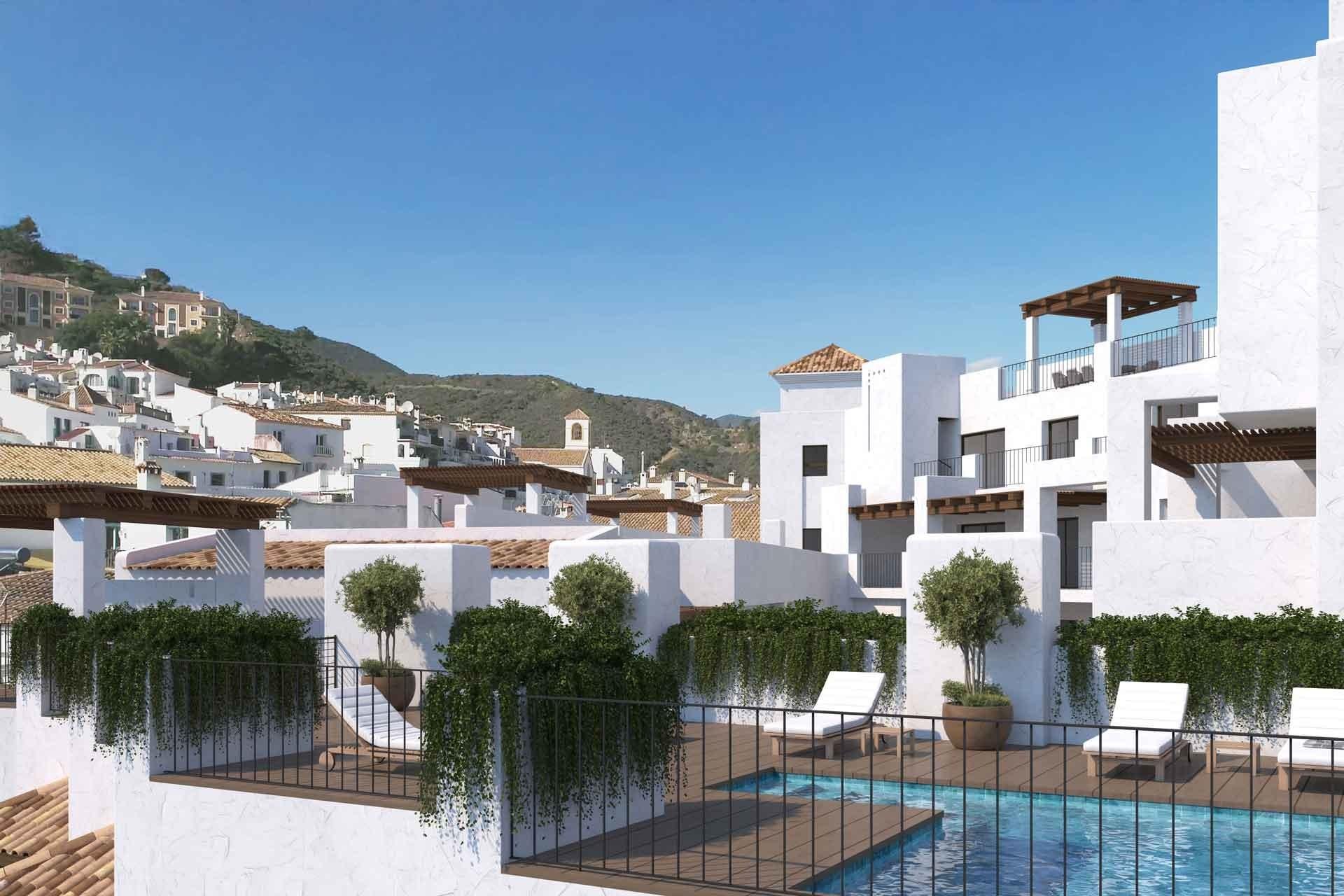 Obra nueva - Apartamento -
Benahavís - pueblo