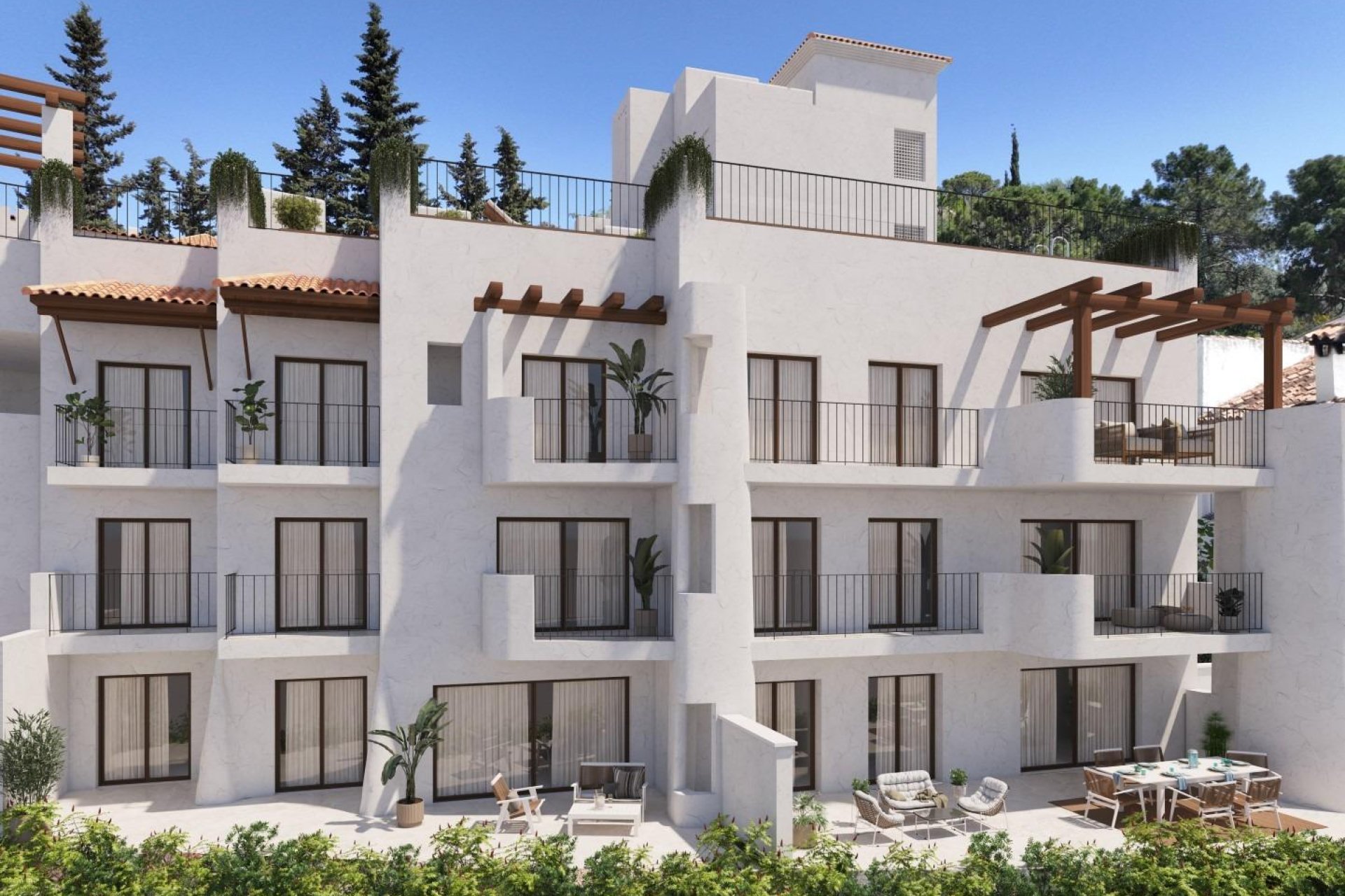 Obra nueva - Apartamento -
Benahavís - pueblo