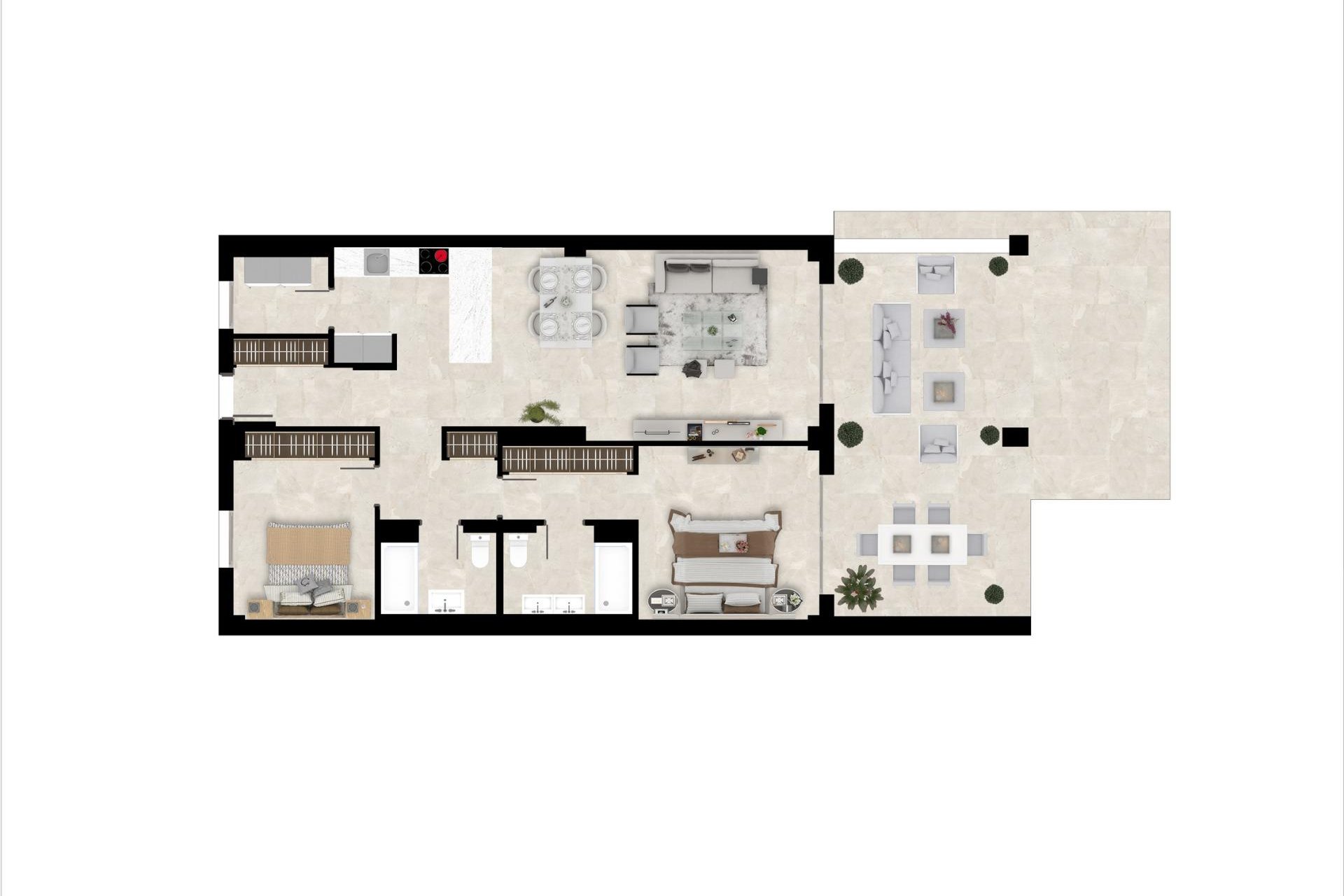 Obra nueva - Apartamento -
Benahavís - Urb. Los Jaralillos