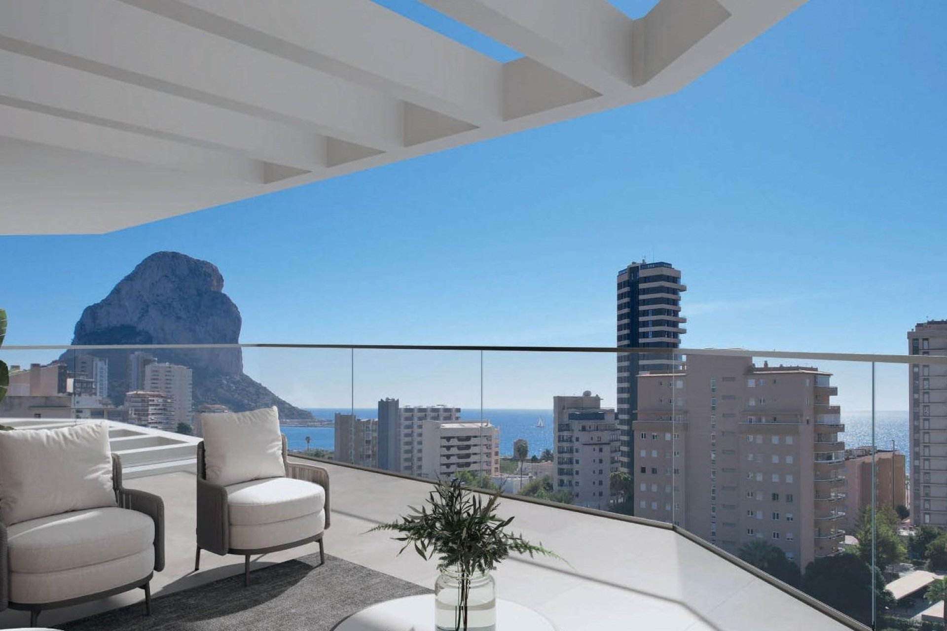 Obra nueva - Apartamento -
Calpe - Playa Cantal Roig