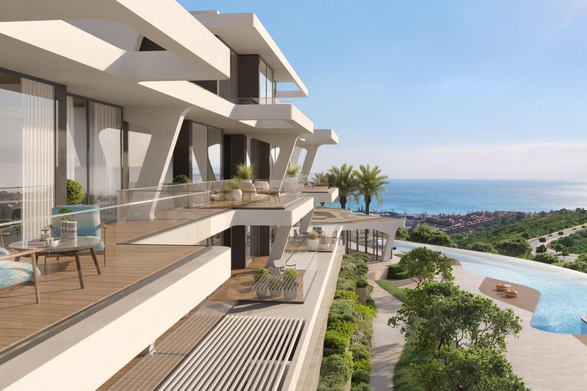 Obra nueva - Apartamento -
Casares - Finca Cortesín