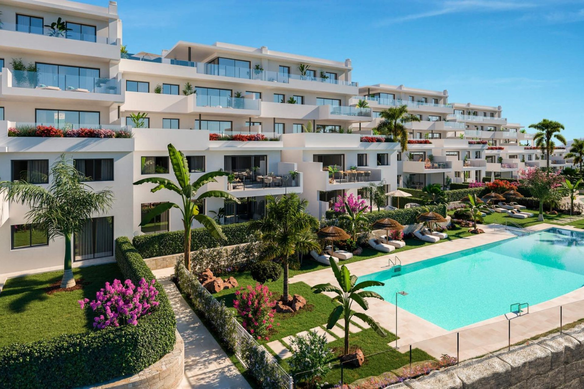 Obra nueva - Apartamento -
Casares - Finca Cortesín