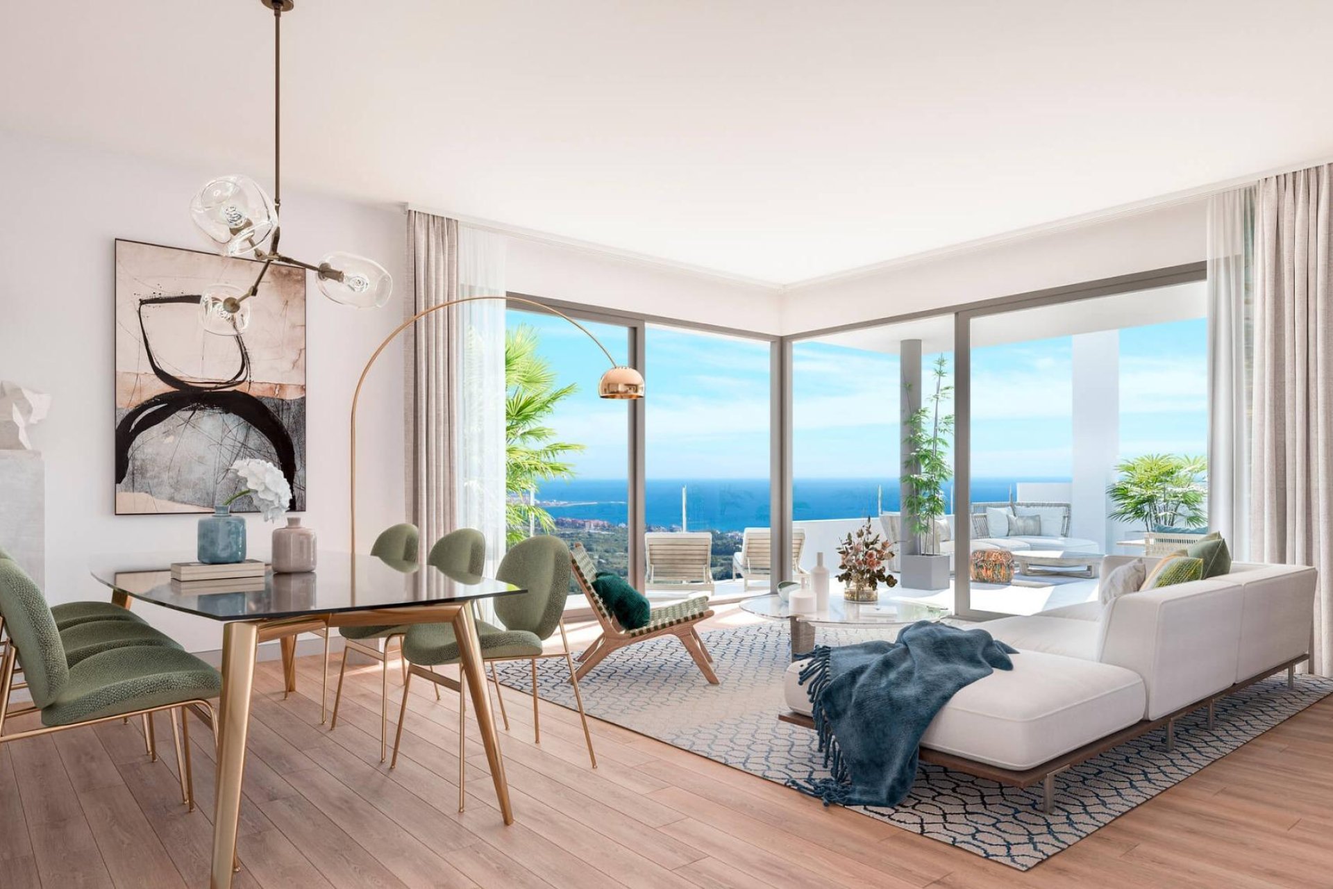 Obra nueva - Apartamento -
Casares - Finca Cortesín