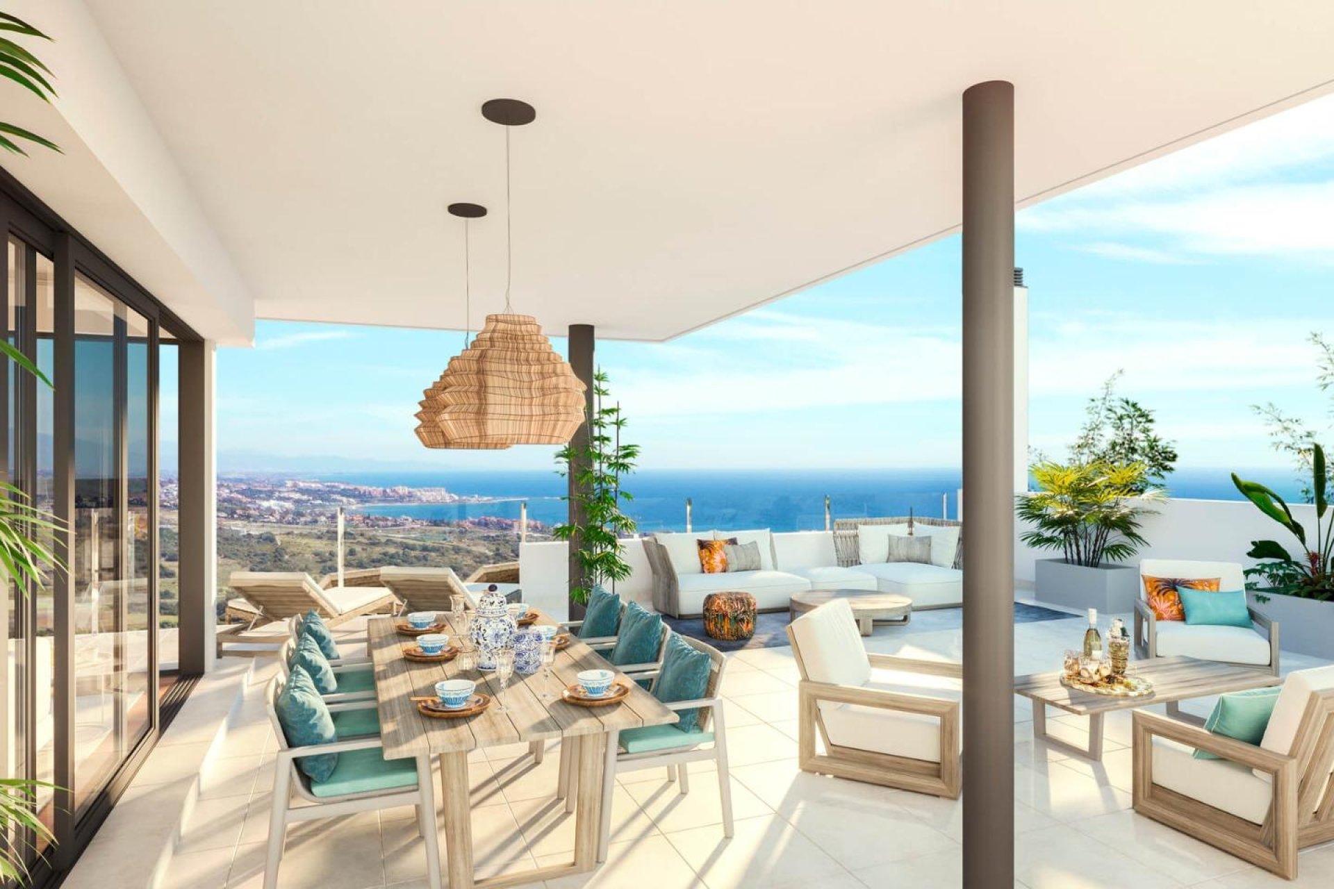 Obra nueva - Apartamento -
Casares - Finca Cortesín