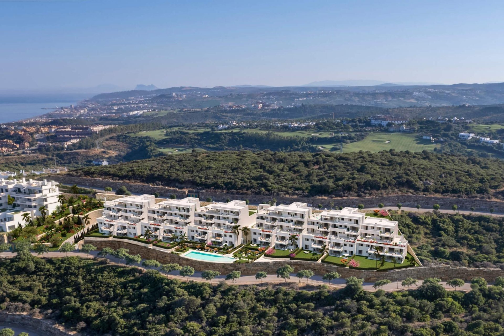 Obra nueva - Apartamento -
Casares - Finca Cortesín