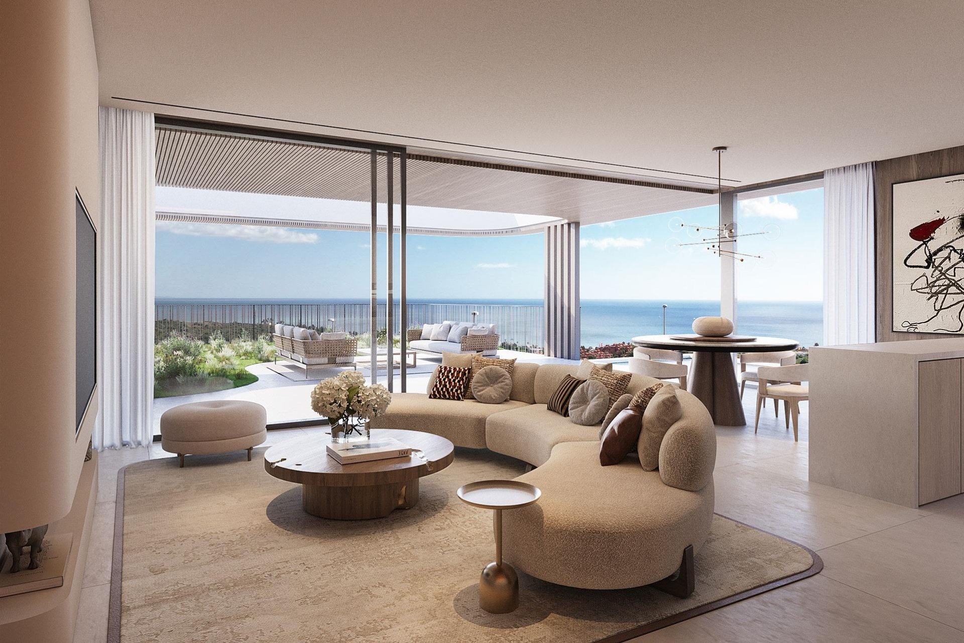 Obra nueva - Apartamento -
Casares - Terrazas de Cortesin