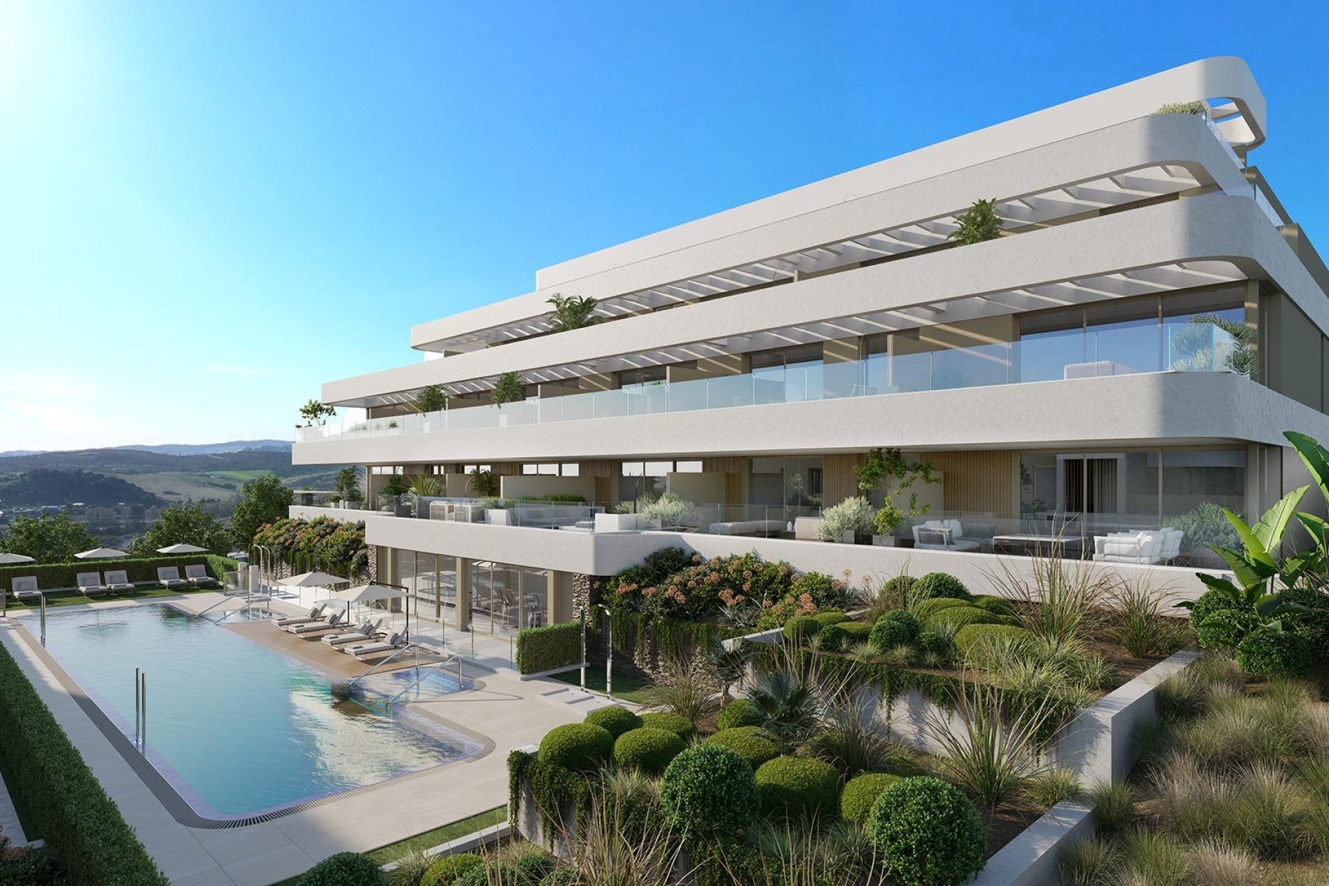 Obra nueva - Apartamento -
Estepona - Arroyo En medio