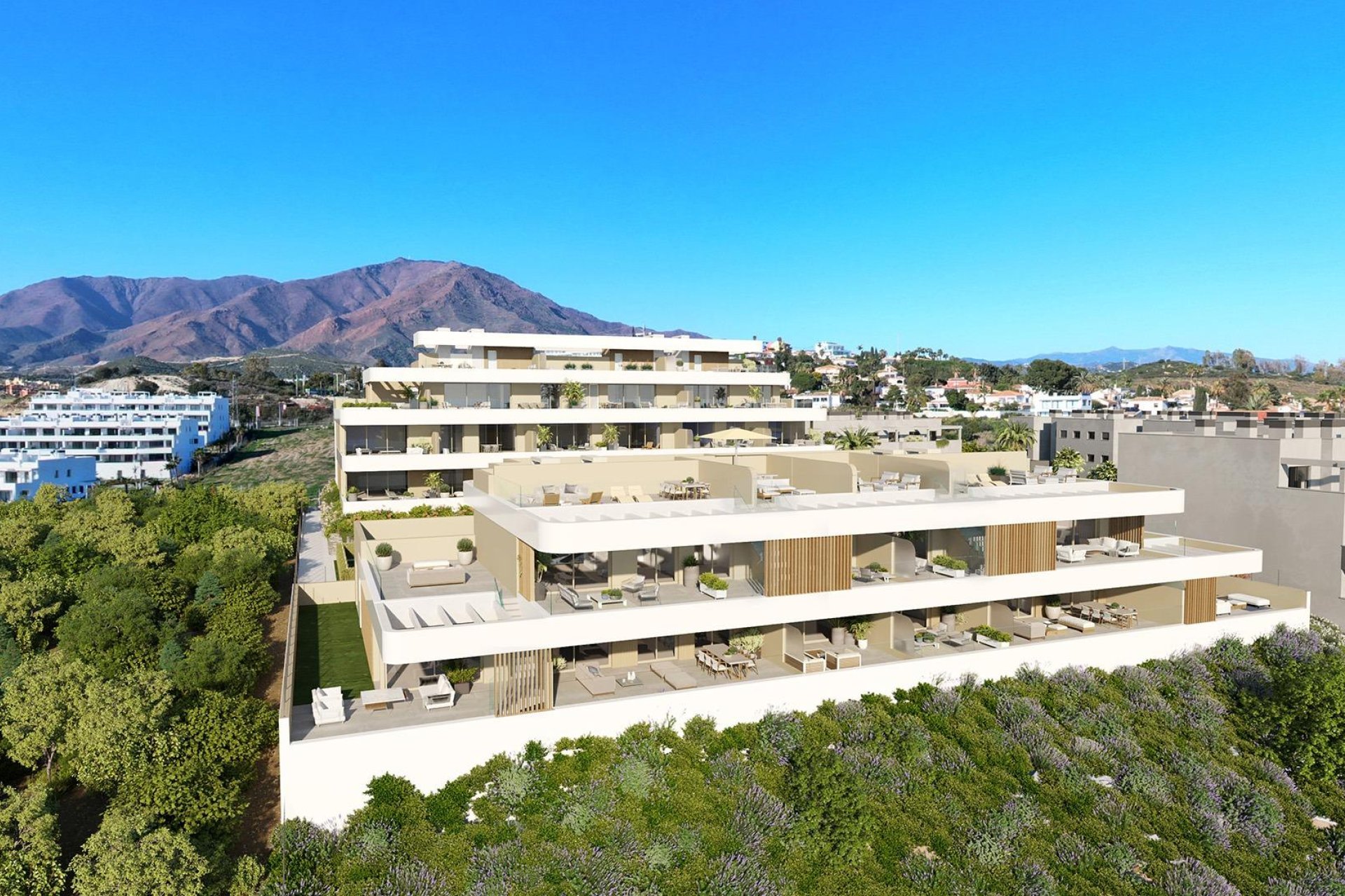 Obra nueva - Apartamento -
Estepona - Arroyo En medio
