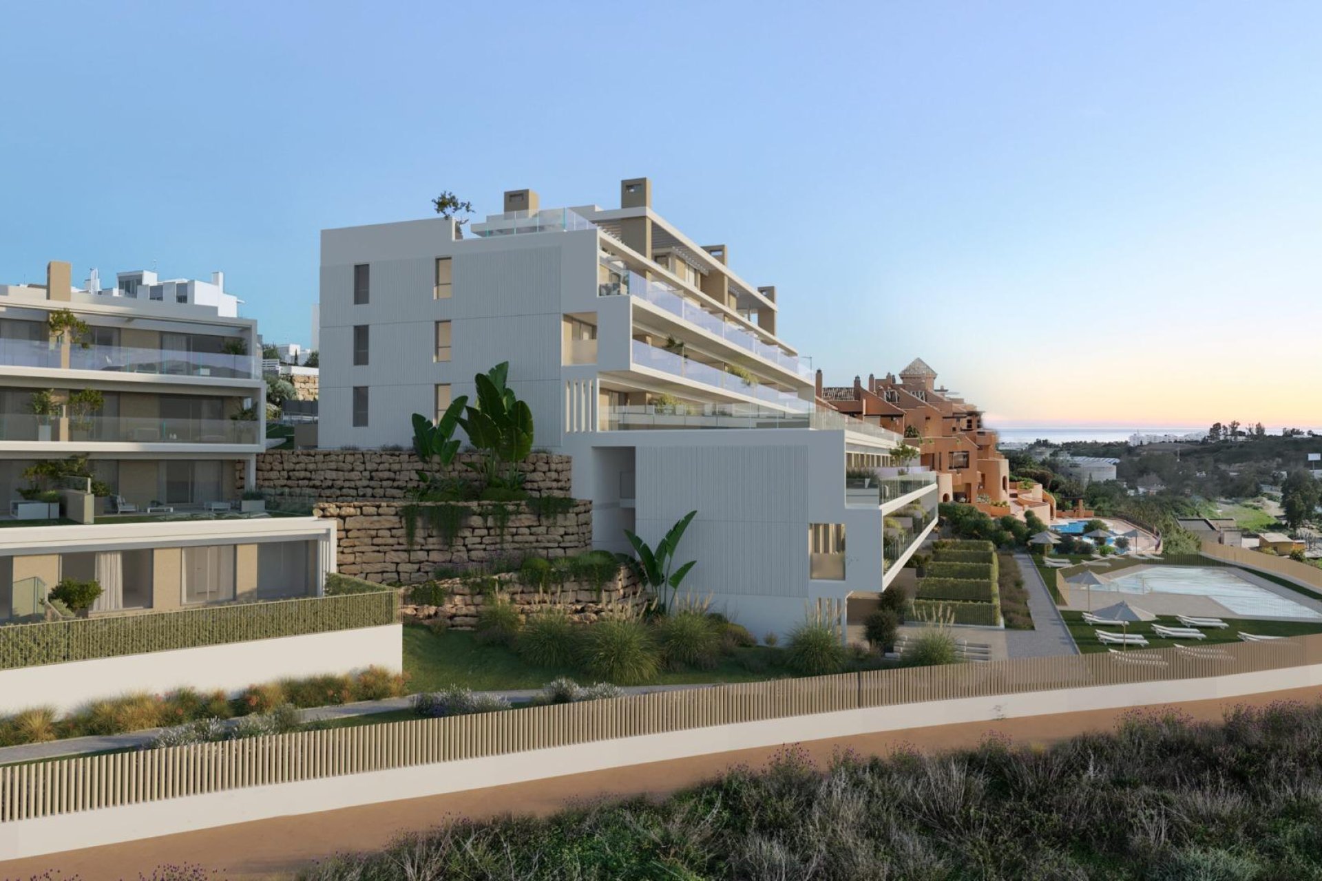 Obra nueva - Apartamento -
Estepona - Cancelada
