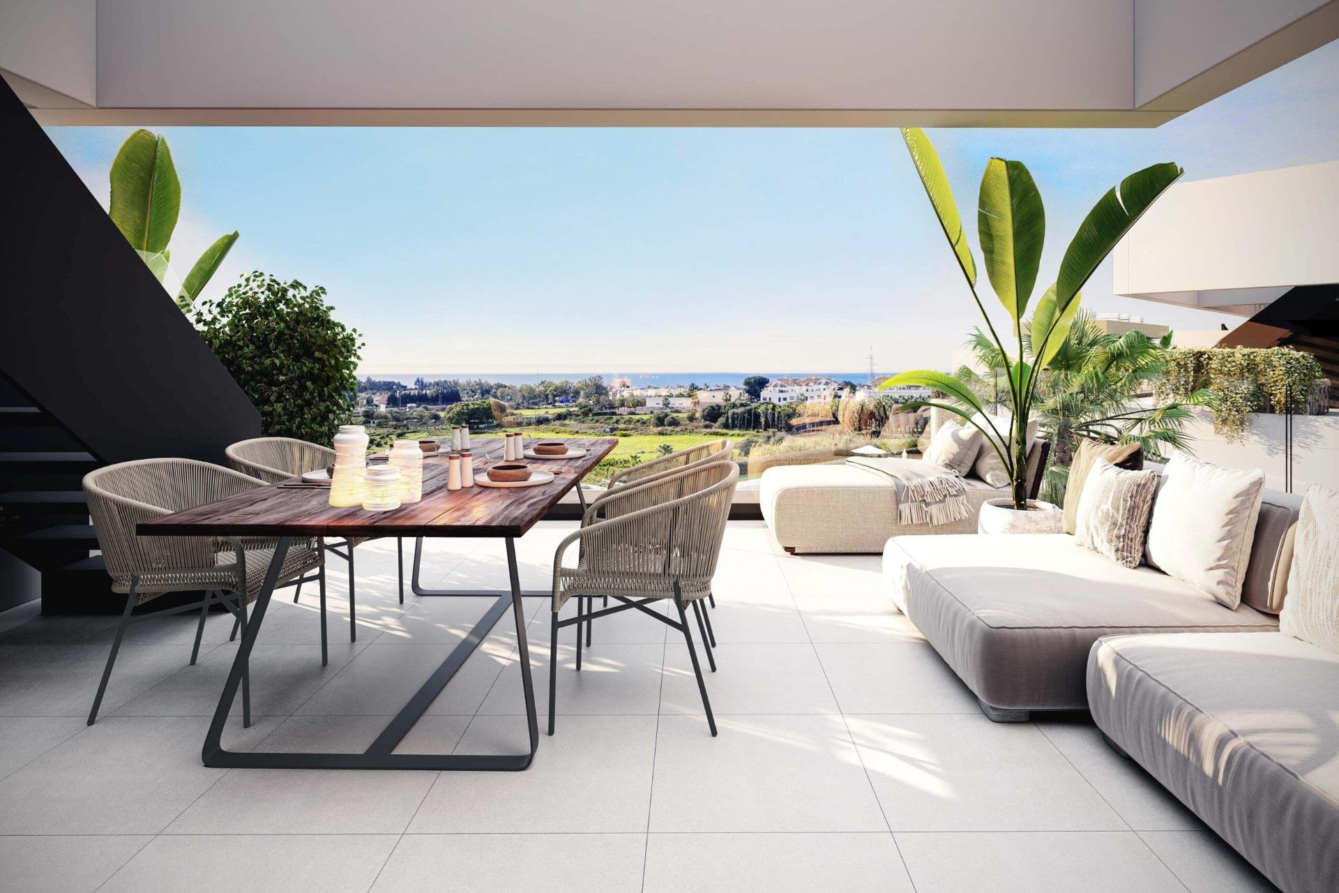 Obra nueva - Apartamento -
Estepona - Cancelada