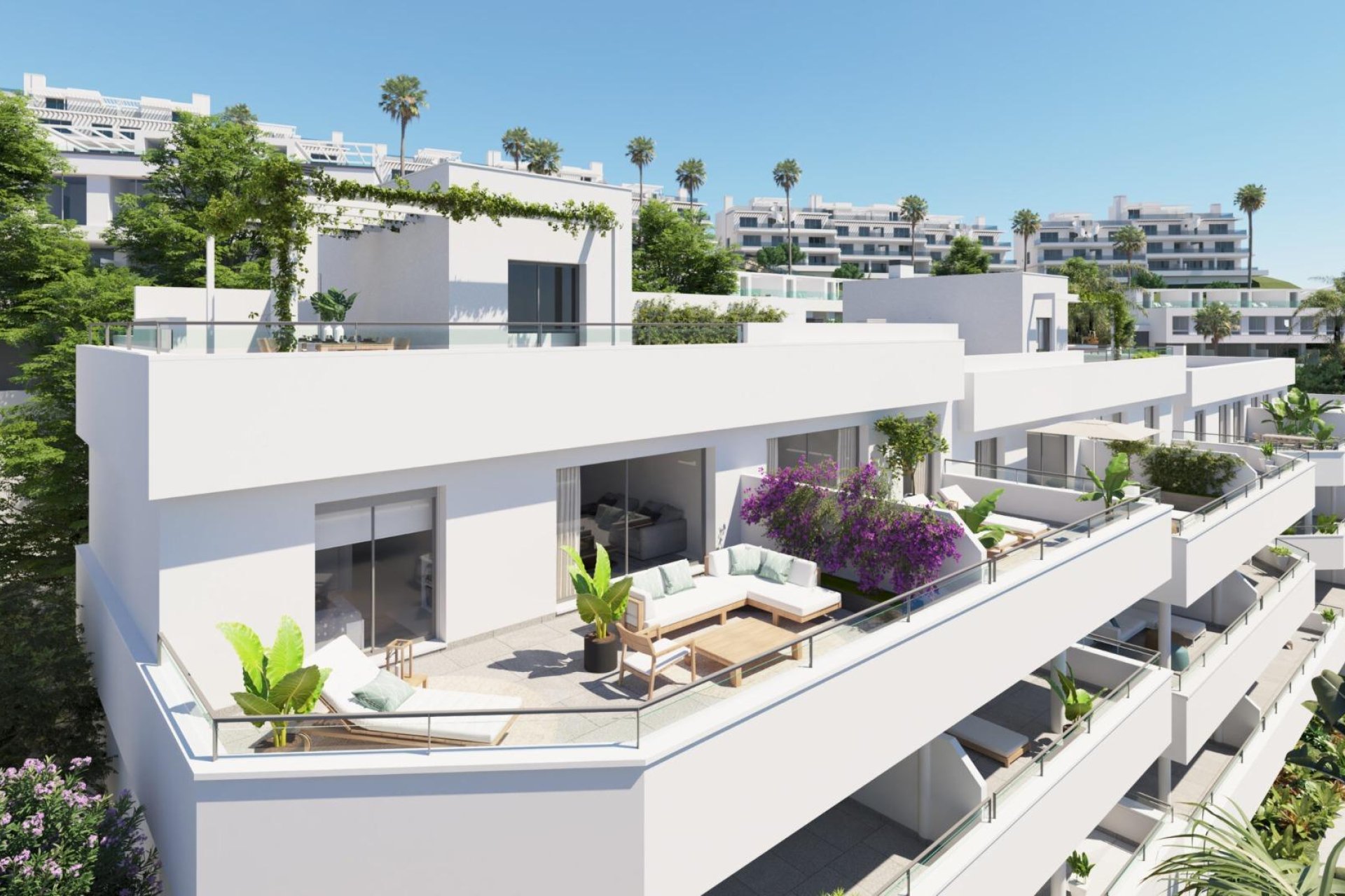 Obra nueva - Apartamento -
Estepona - Cancelada