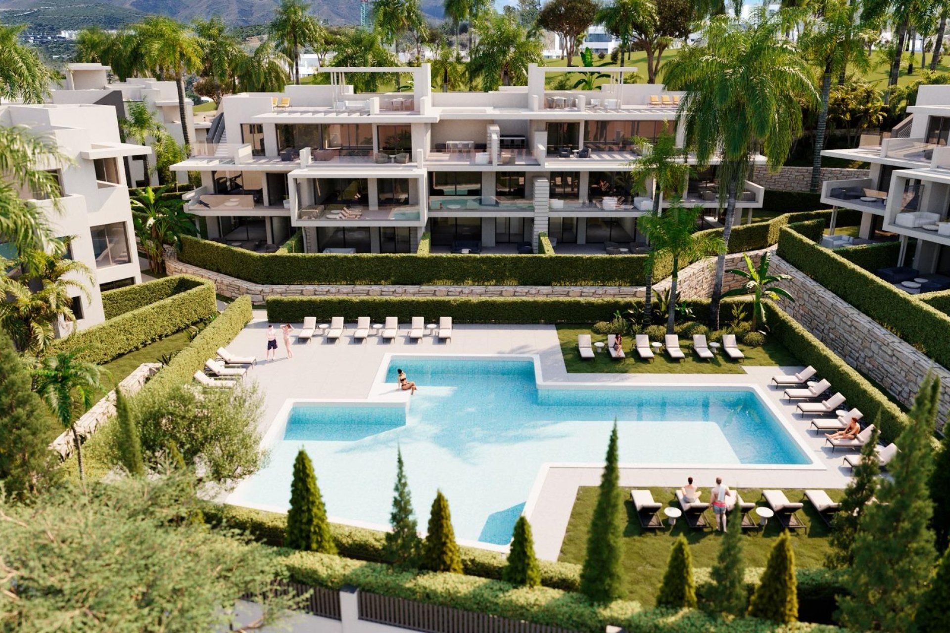 Obra nueva - Apartamento -
Estepona - La Gaspara