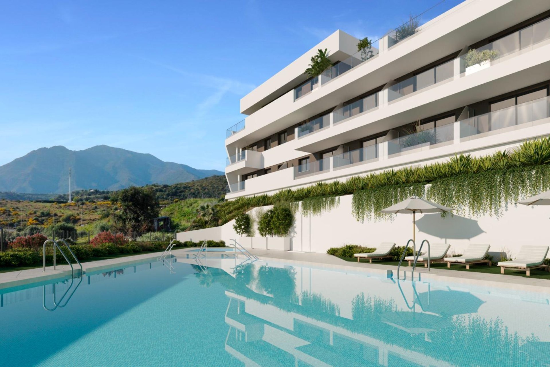 Obra nueva - Apartamento -
Estepona - Parque Central