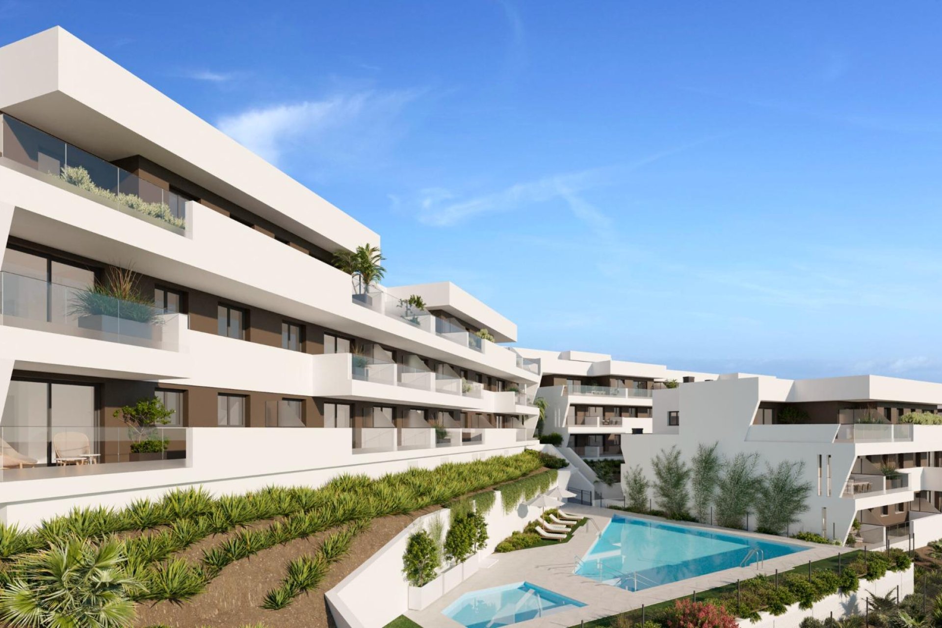Obra nueva - Apartamento -
Estepona - Parque Central