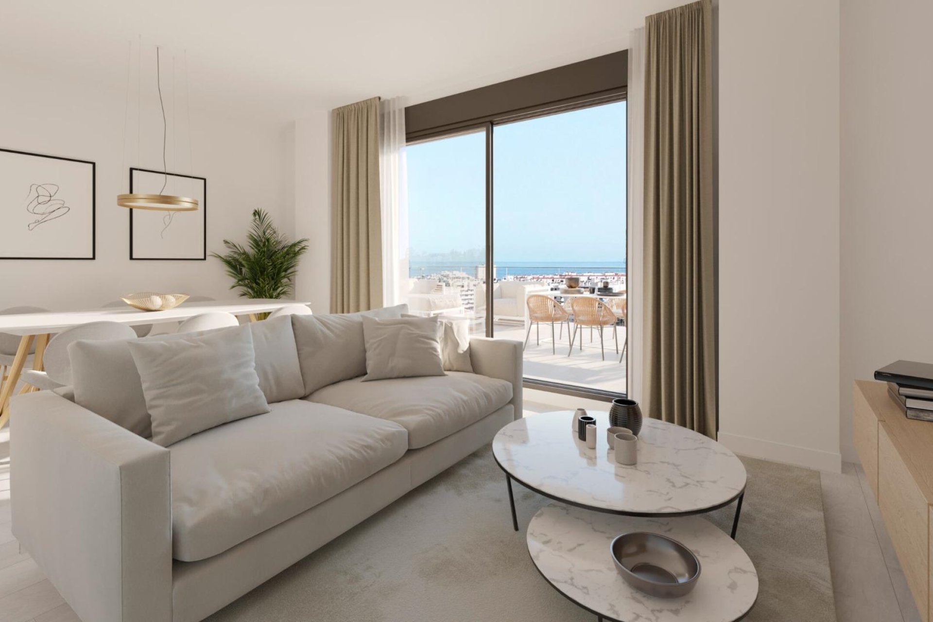 Obra nueva - Apartamento -
Estepona - Parque Central