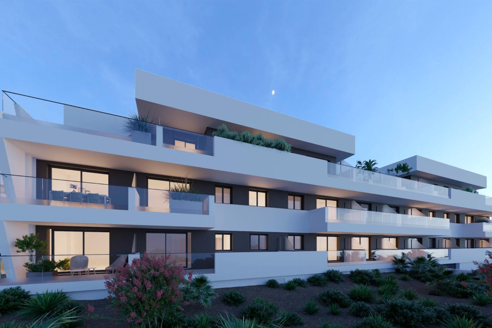 Obra nueva - Apartamento -
Estepona - Parque Central