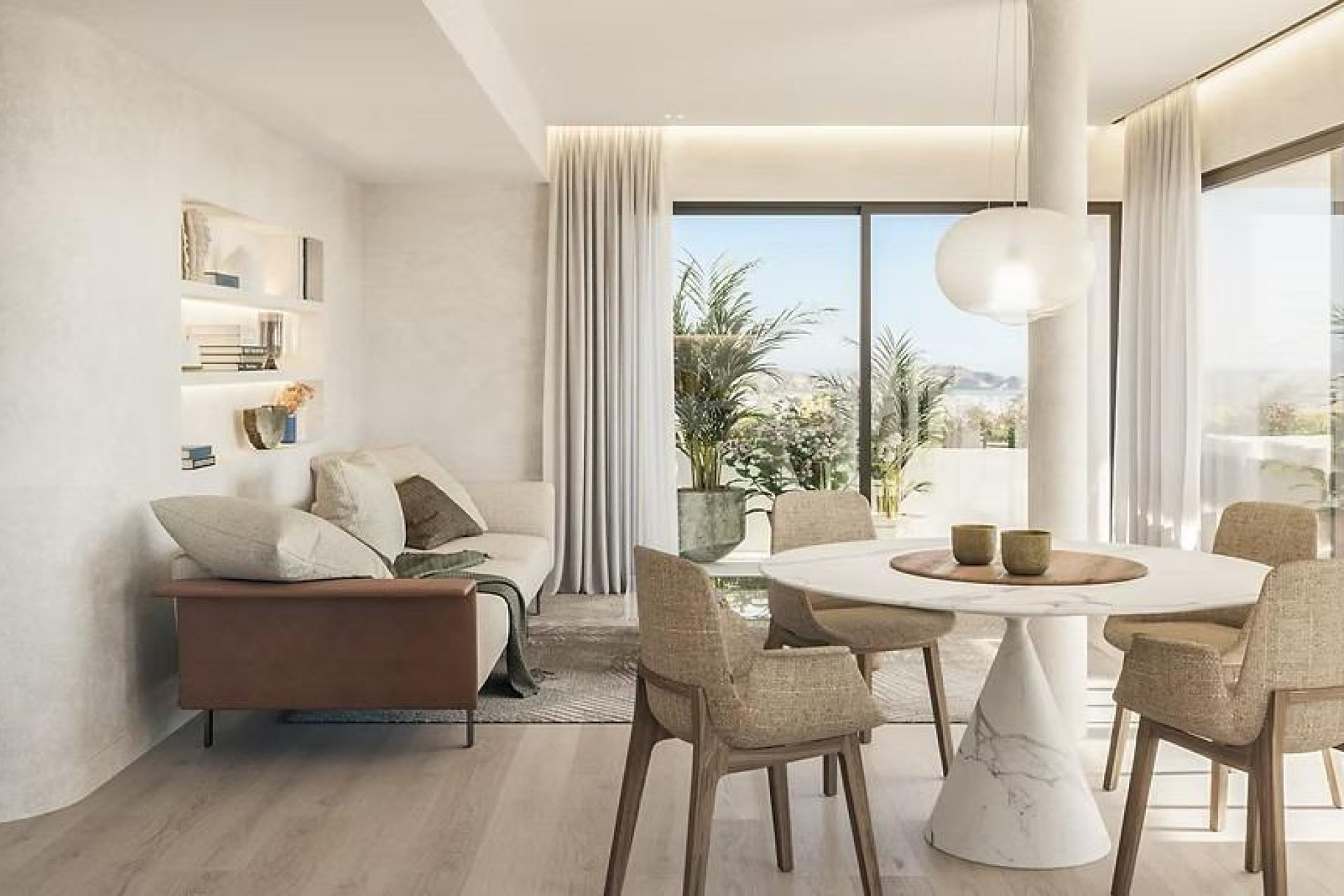 Obra nueva - Apartamento -
Estepona - Parque Central