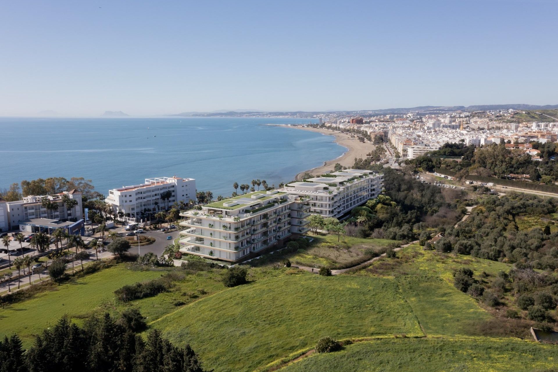 Obra nueva - Apartamento -
Estepona - Playa de La Cala