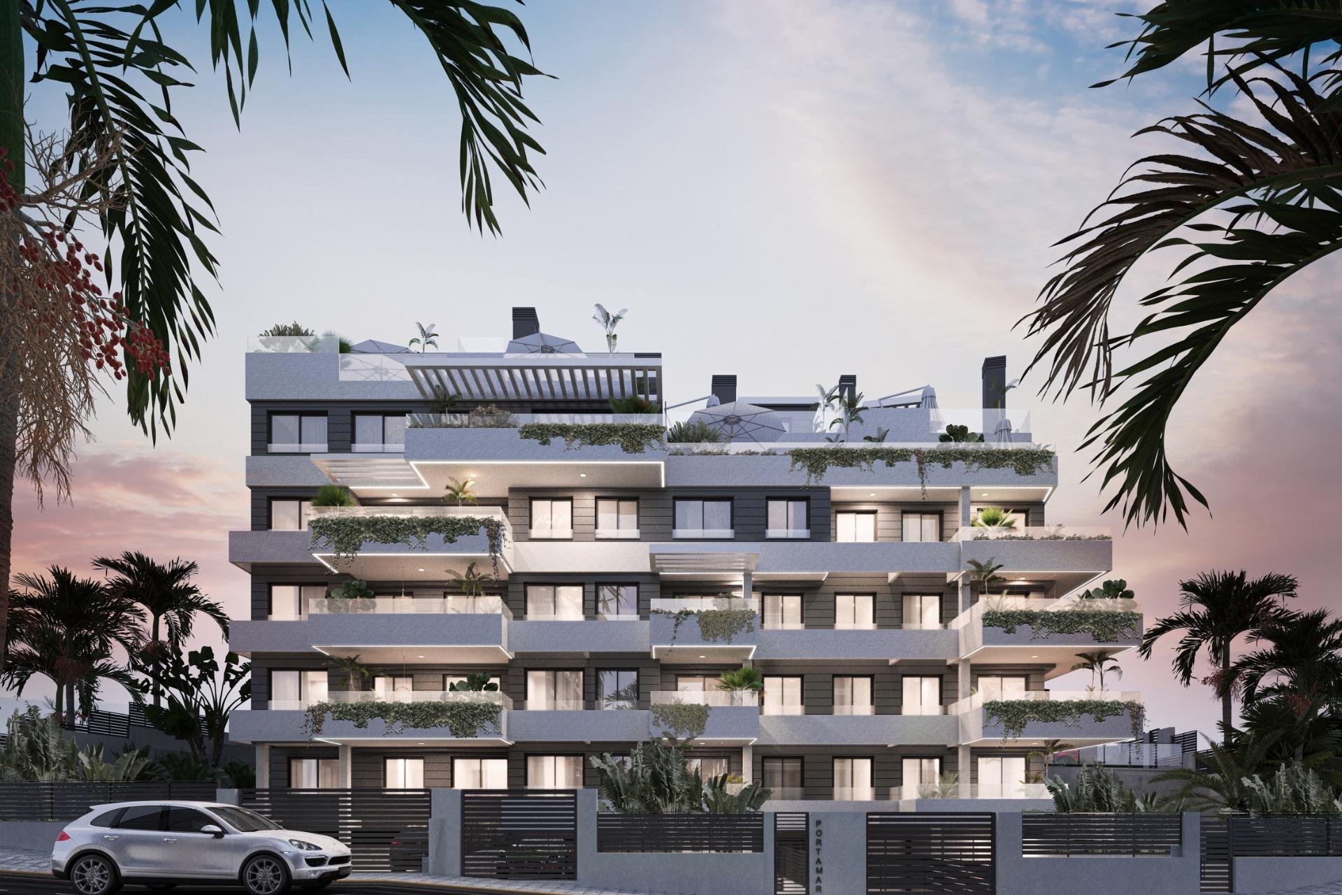 Obra nueva - Apartamento -
Estepona - Playa de La Rada