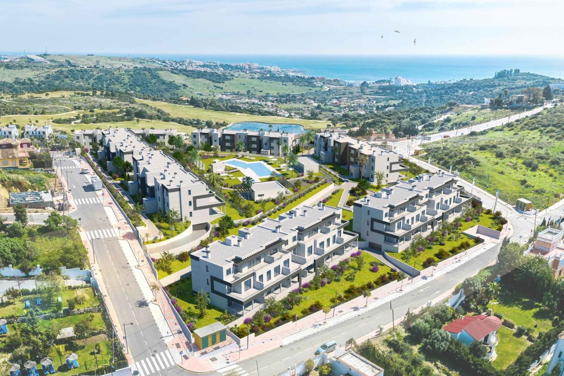 Obra nueva - Apartamento -
Estepona - Valle Romano Golf