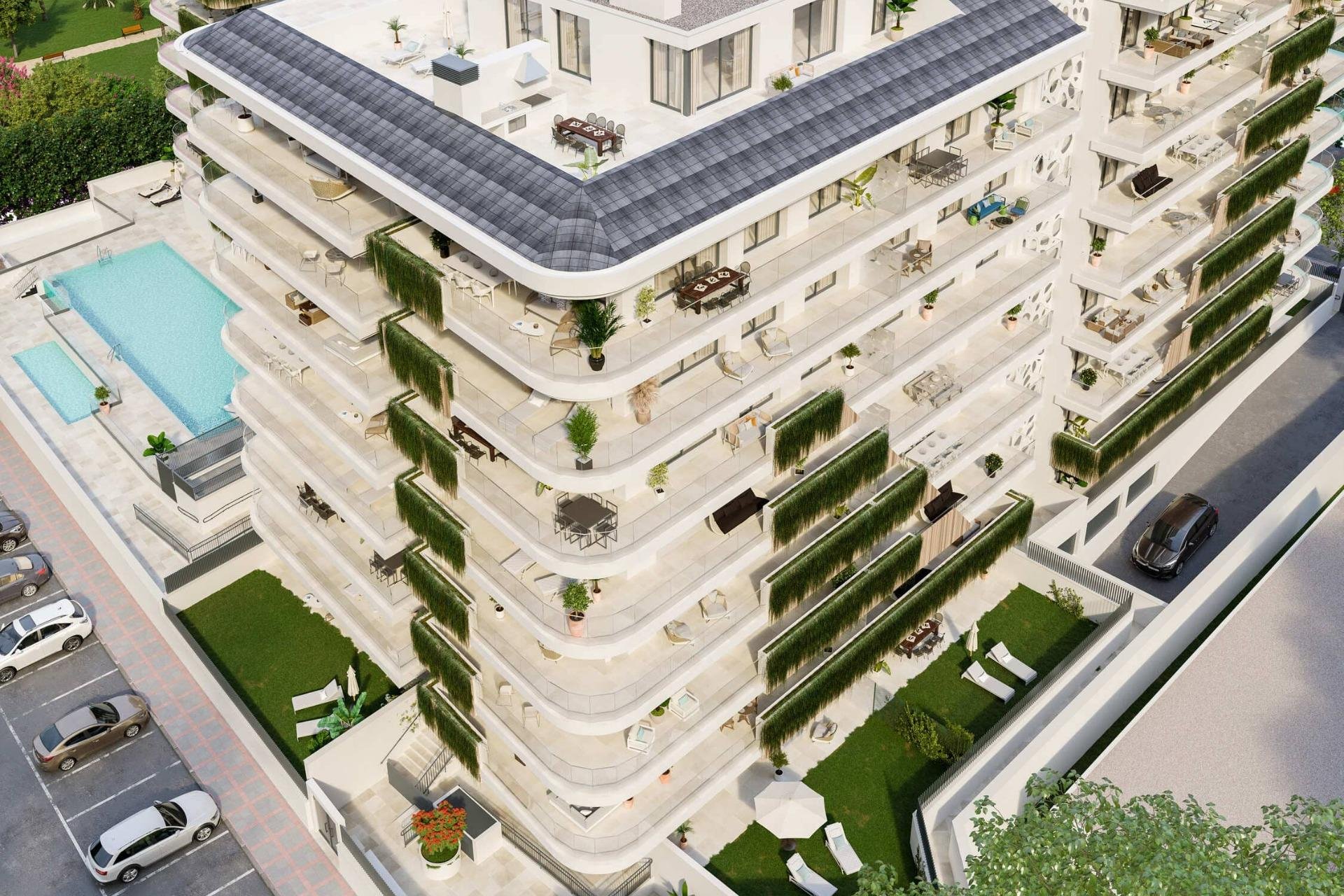 Obra nueva - Apartamento -
Fuengirola - Centro