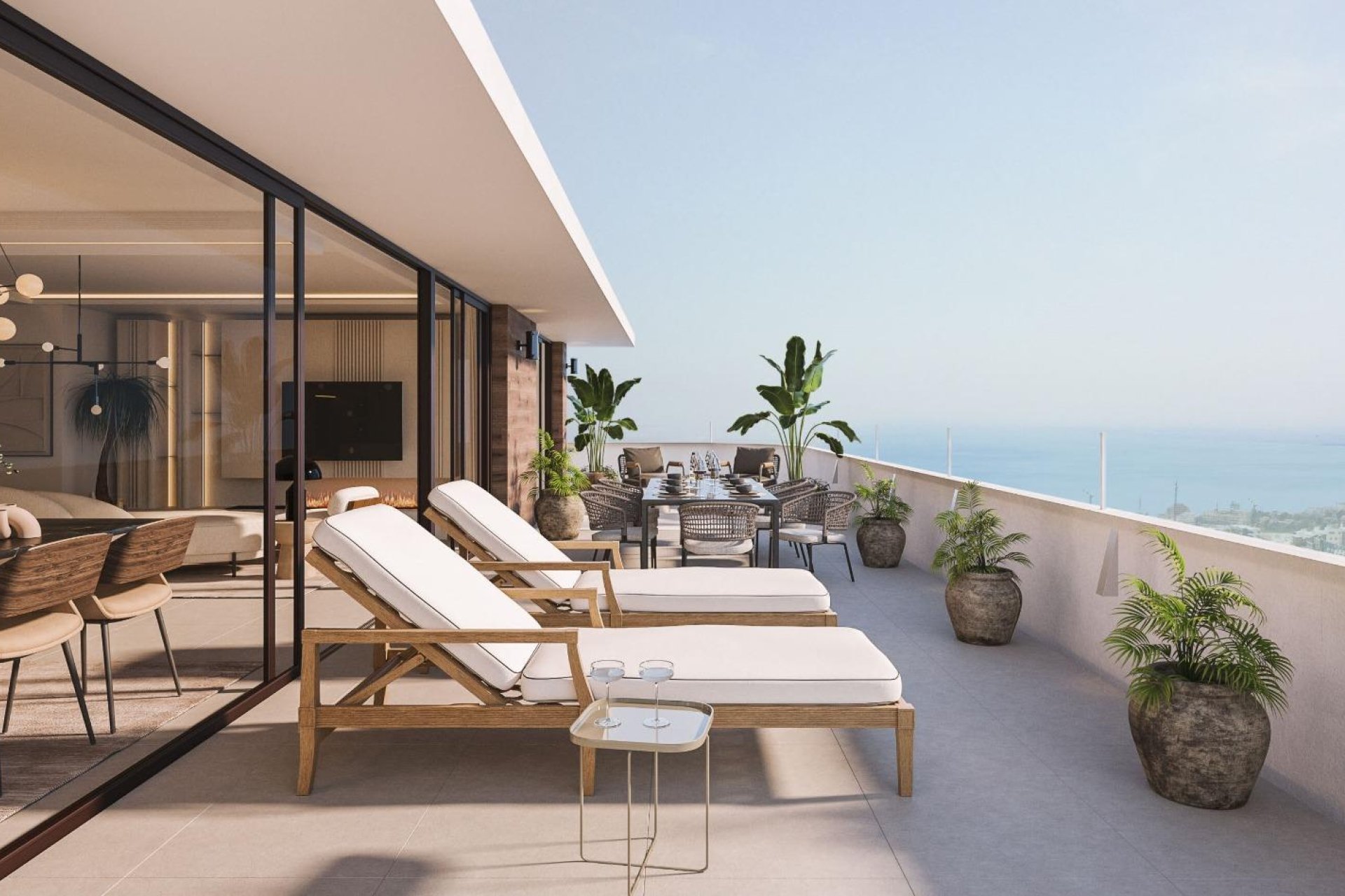 Obra nueva - Apartamento -
Fuengirola - Higueron