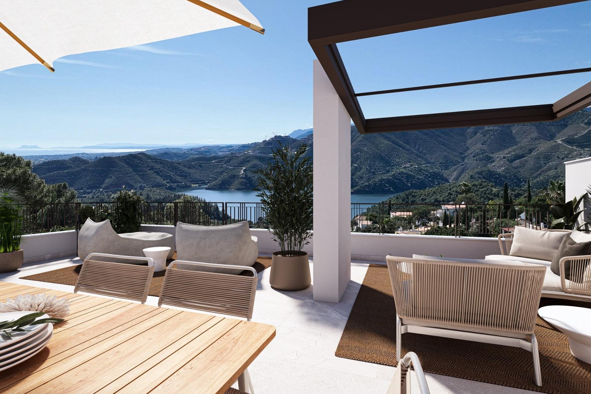 Obra nueva - Apartamento -
Istán - Urbaniz. Cerros del Lago