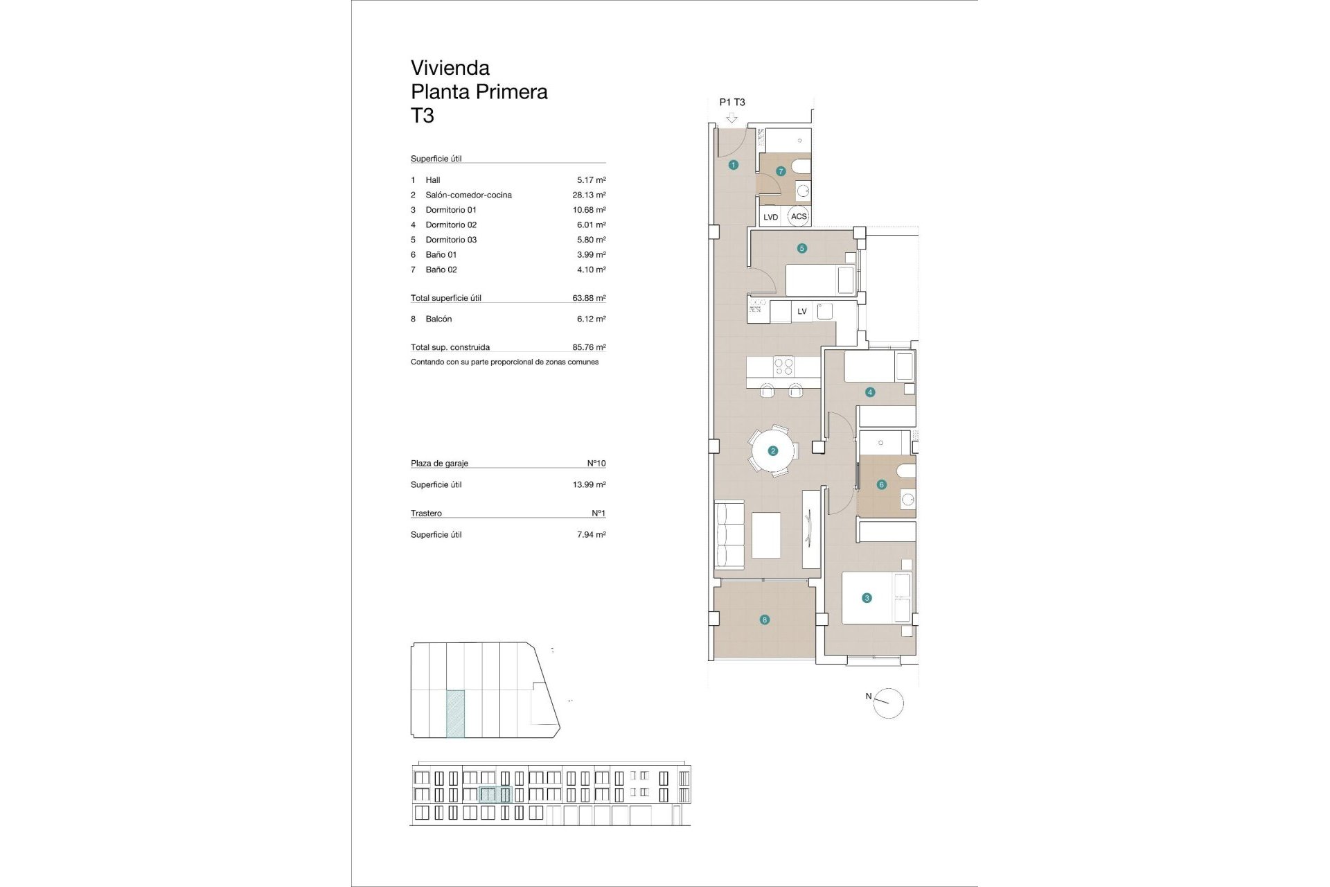 Obra nueva - Apartamento -
Jacarilla - pueblo