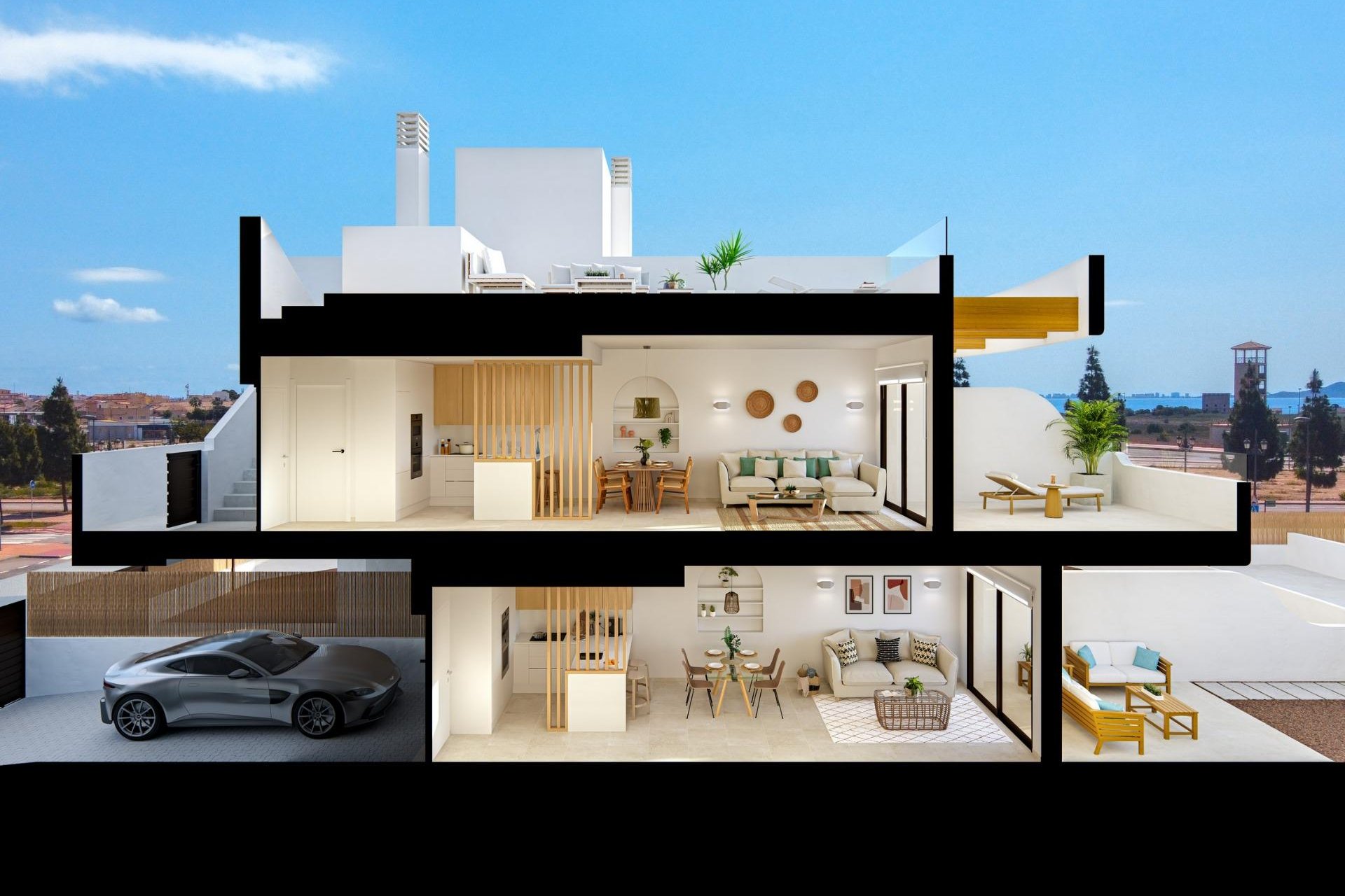 Obra nueva - Apartamento -
Los Alcazares - Serena Golf