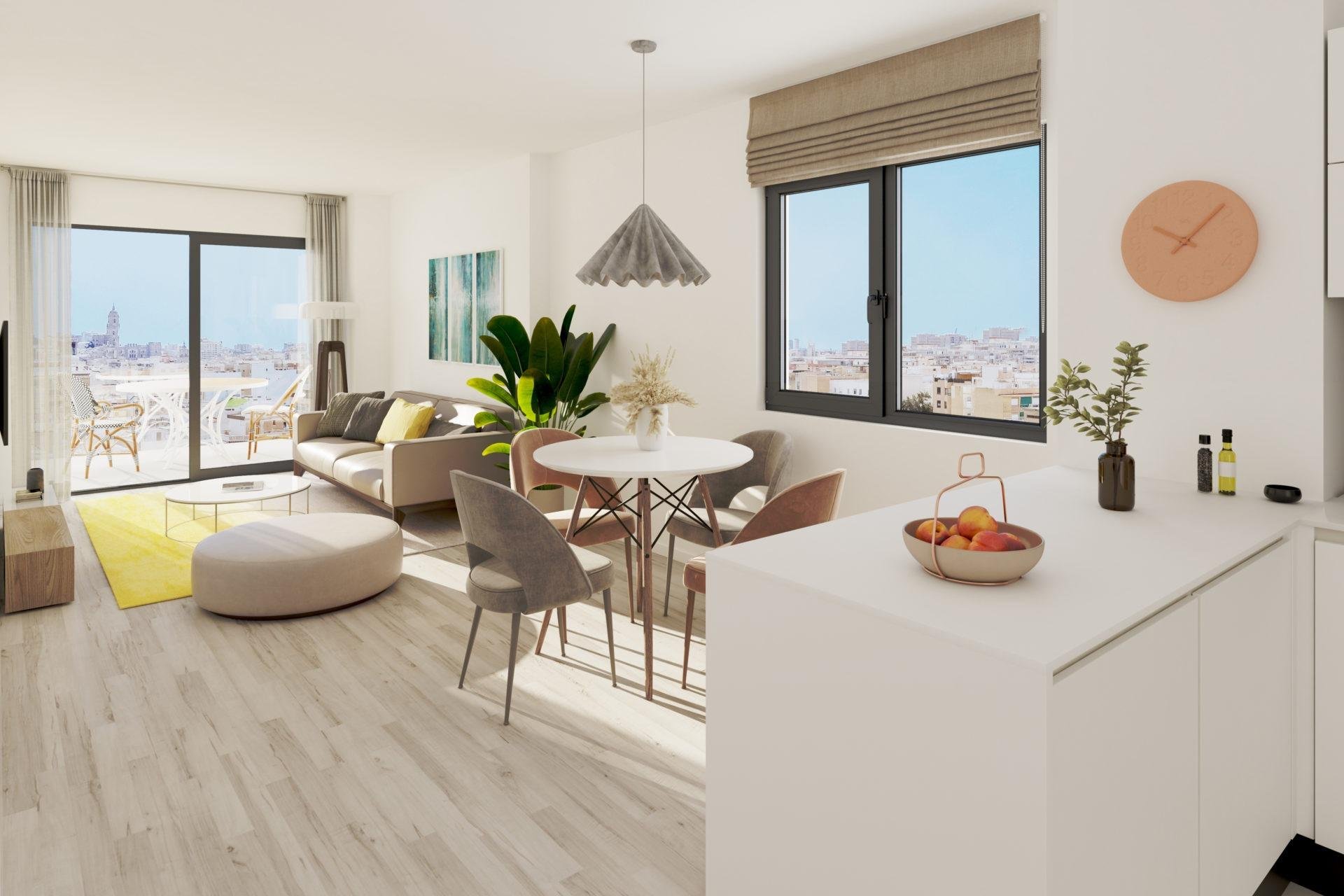 Obra nueva - Apartamento -
Málaga - Gamarra