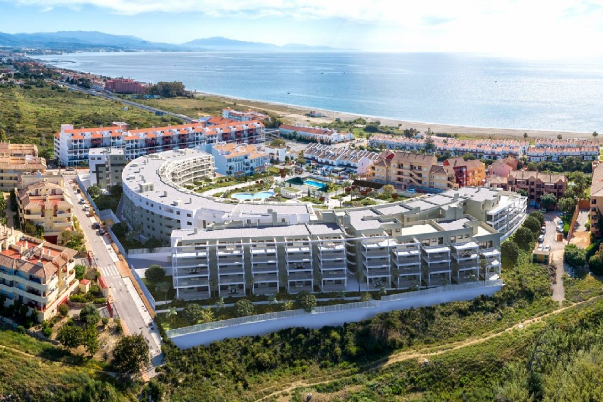 Obra nueva - Apartamento -
Manilva - Aldea Beach