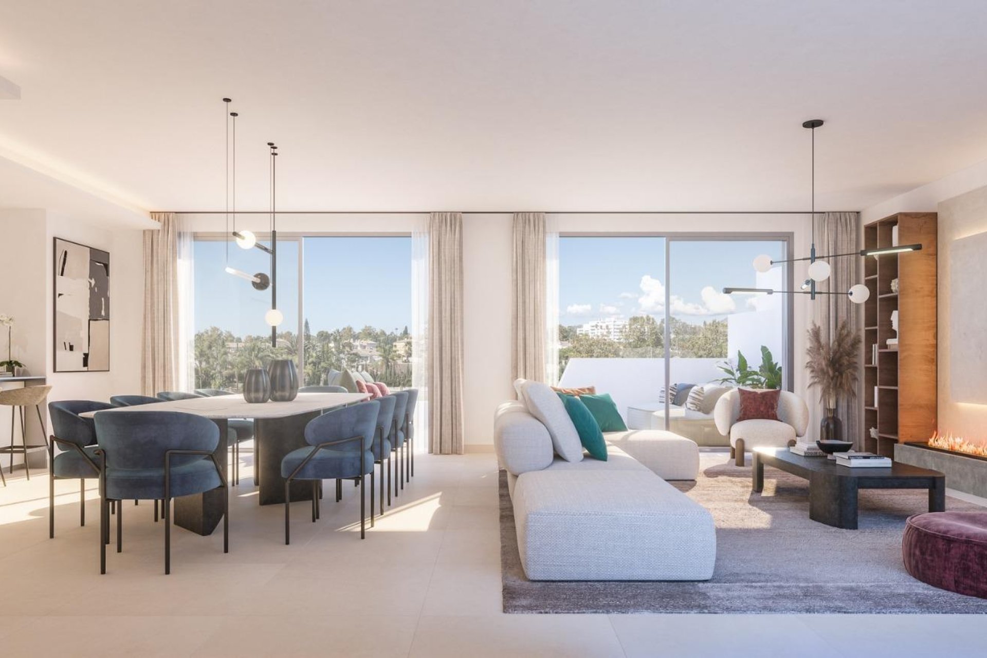 Obra nueva - Apartamento -
Marbella - Guadalmina Alta