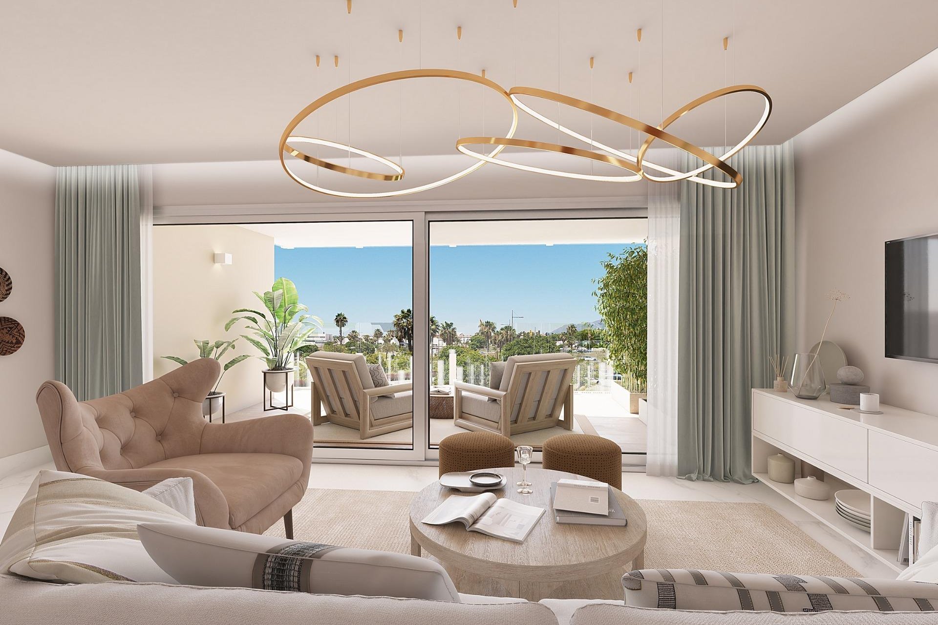 Obra nueva - Apartamento -
Marbella - San Pedro